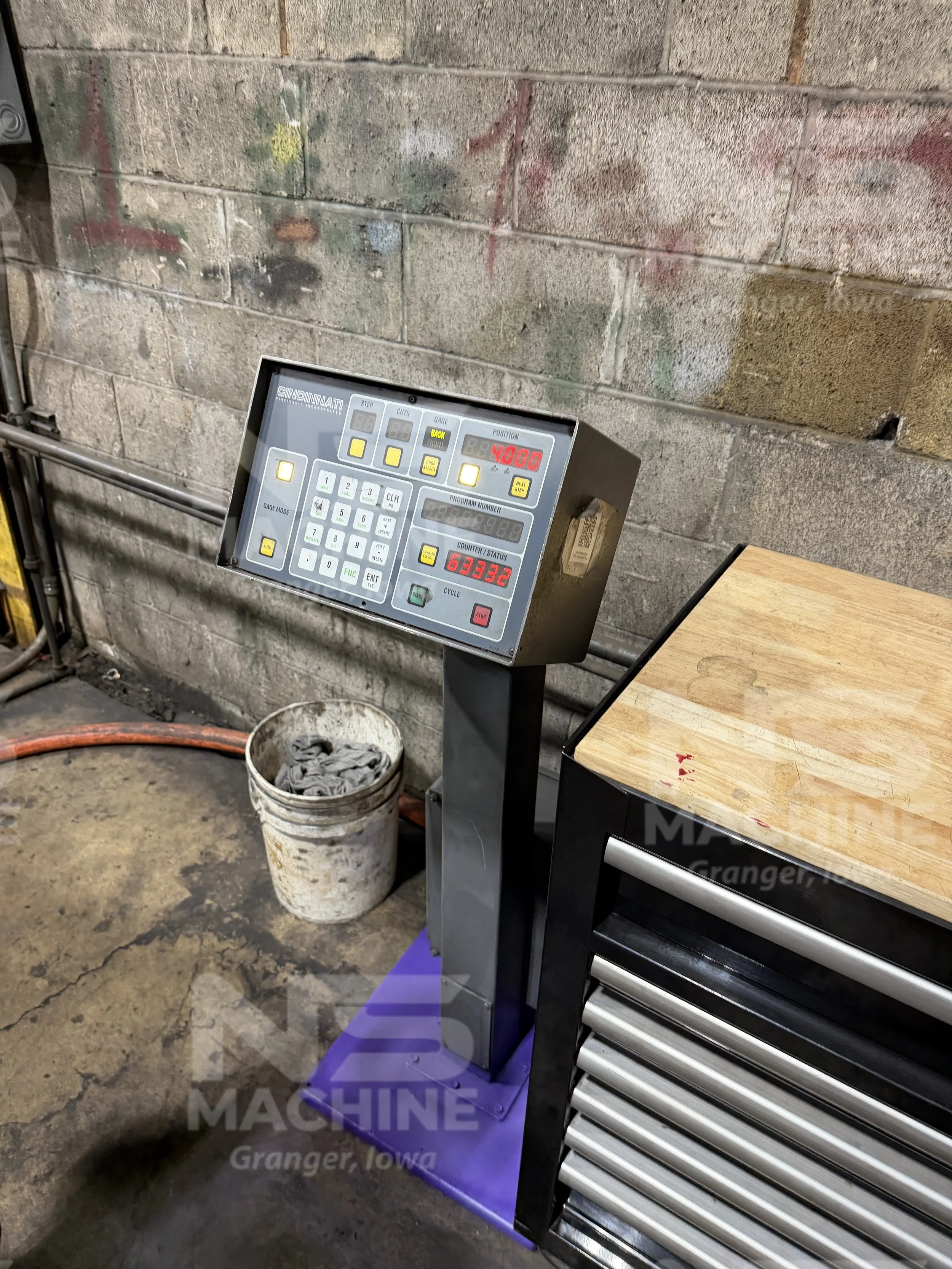 12' x 3/8" Cincinnati #2512G Power Squaring Shear | 14042-3