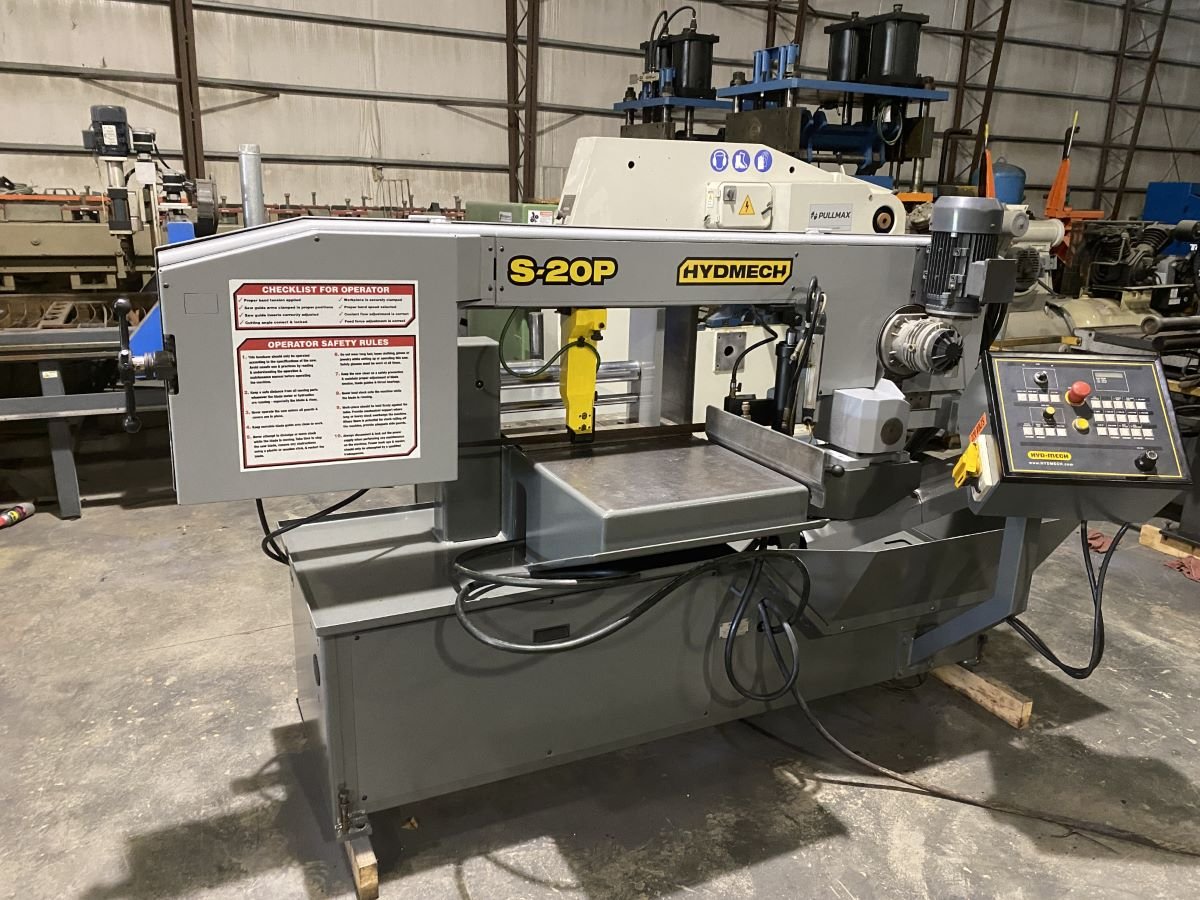 SOLD - 2006 Hyd-Mech Horizontal Band Saw | Model S-20P Series III