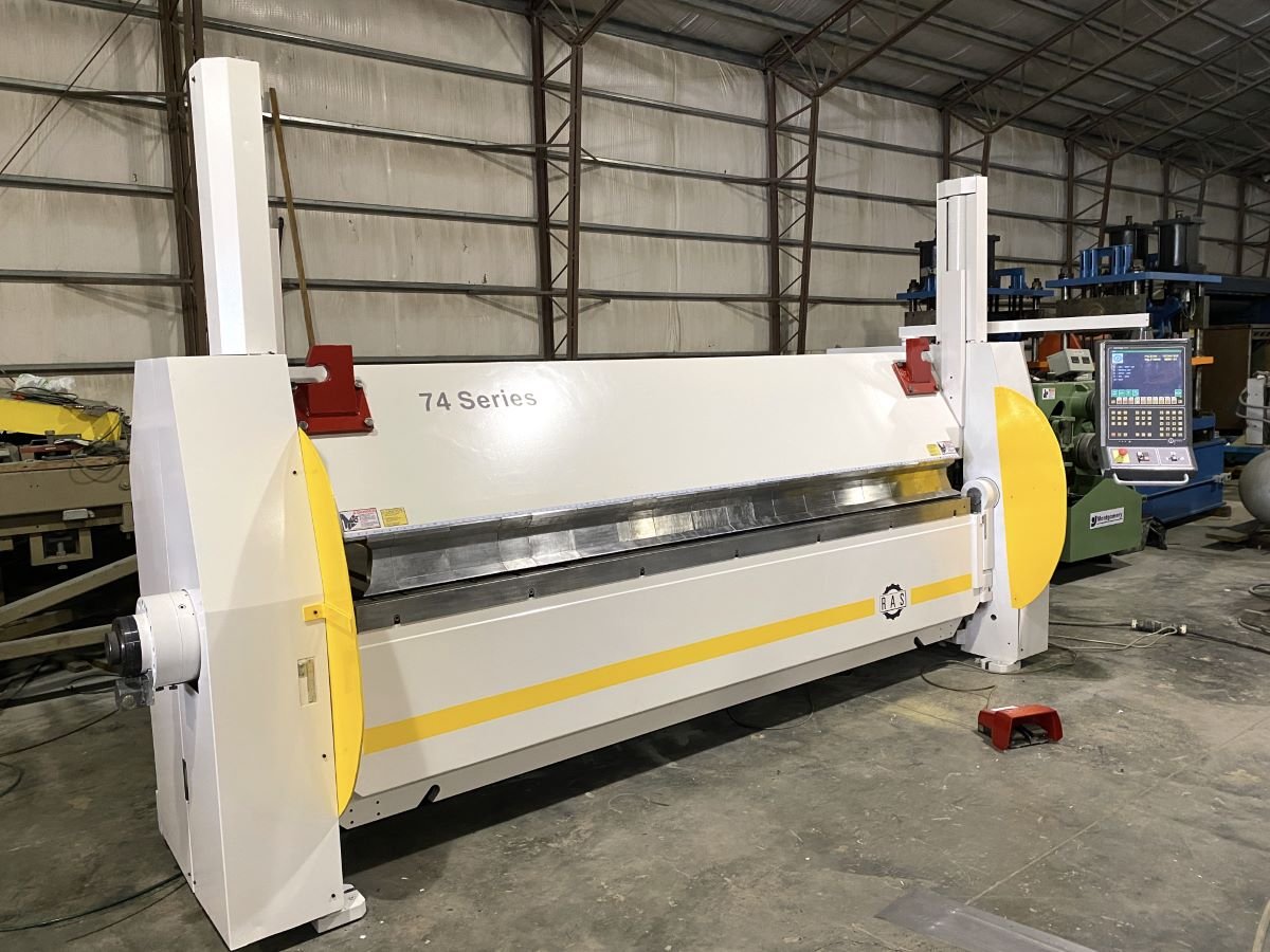 Machinery For Sale | Used Used CNC Folding Machines For Sale: RAS 74.30, 9 gauge x 126" NS Machine