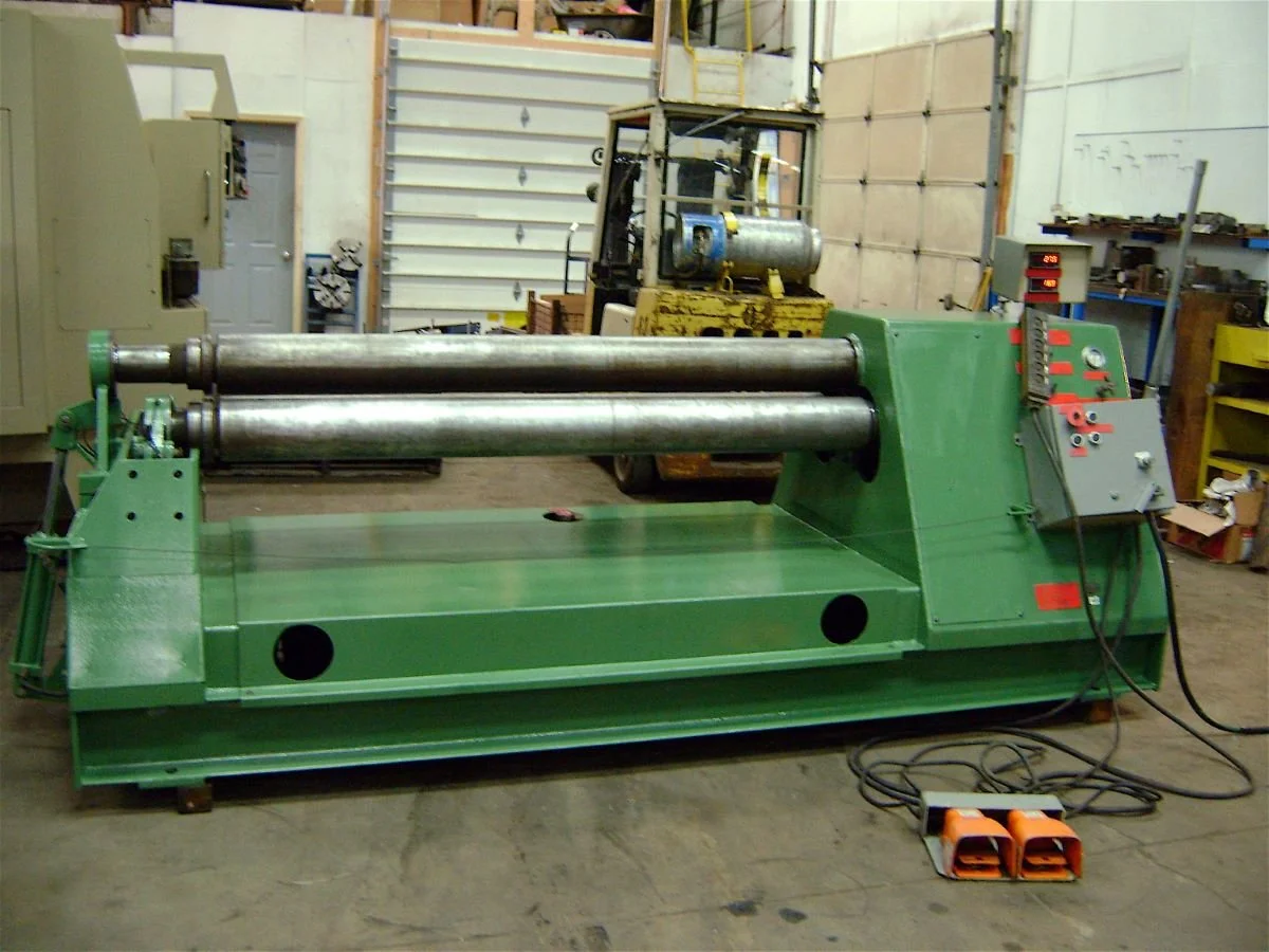 SOLD - 1/4″ x 6′ Conrad Double Initial Pinch Hydraulic Plate Bending Roll