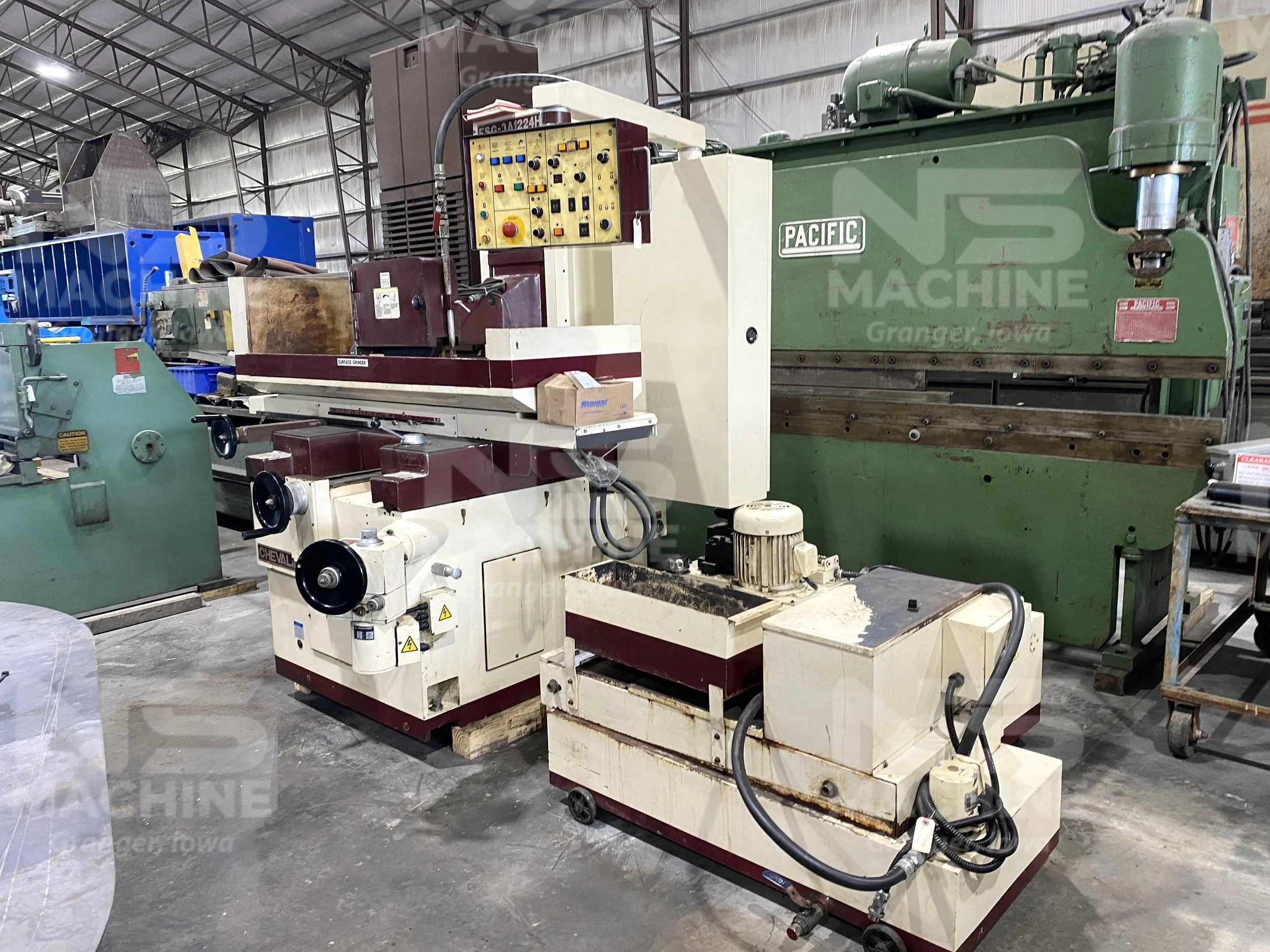 12" X 24" Chevalier FSG-3A1224H 3-Axis Automatic Hydraulic Surface Grinder | 14050-2