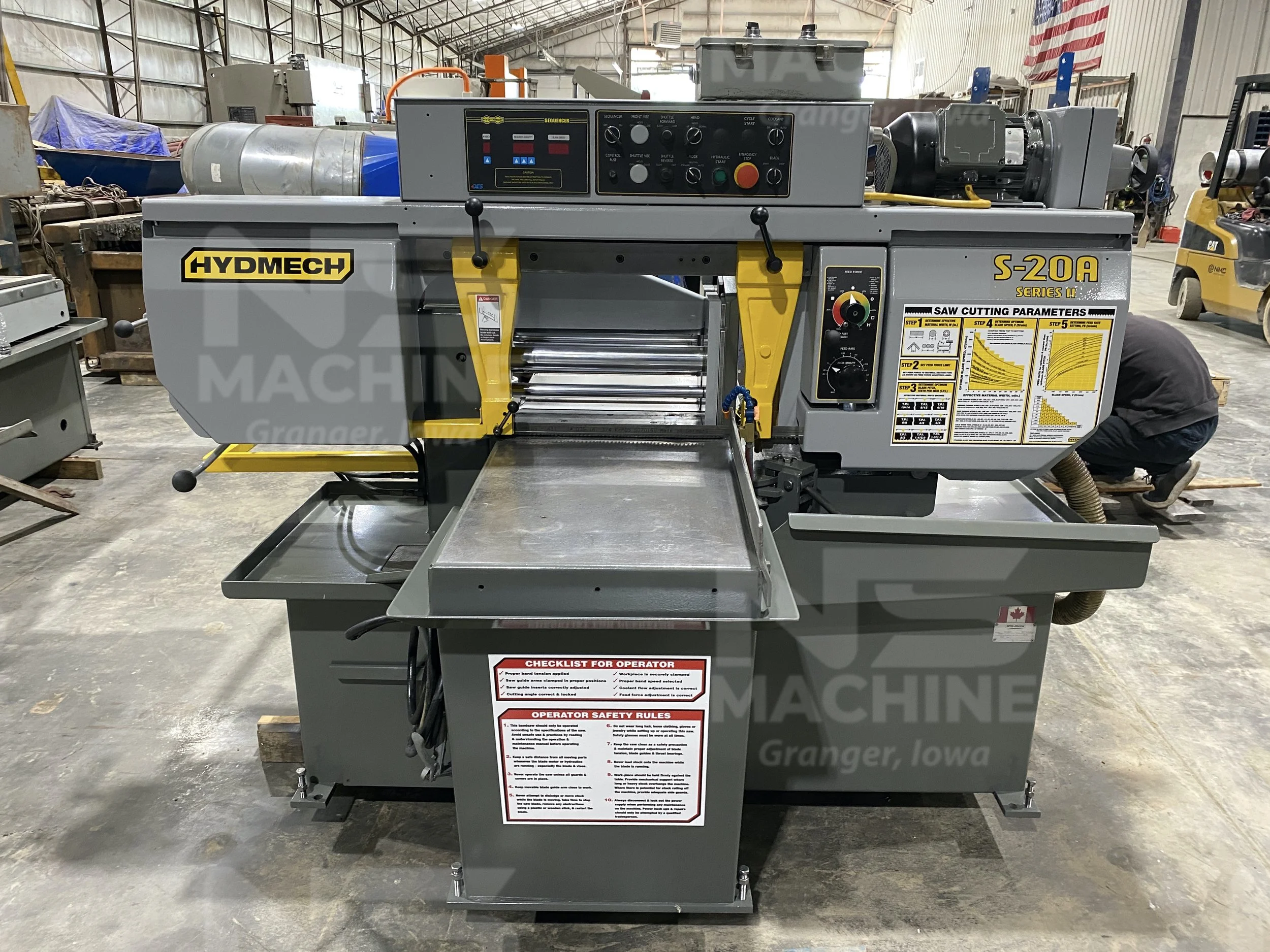 13" x 18" Hyd-Mech S-20A Horizontal Band Saw | 13994