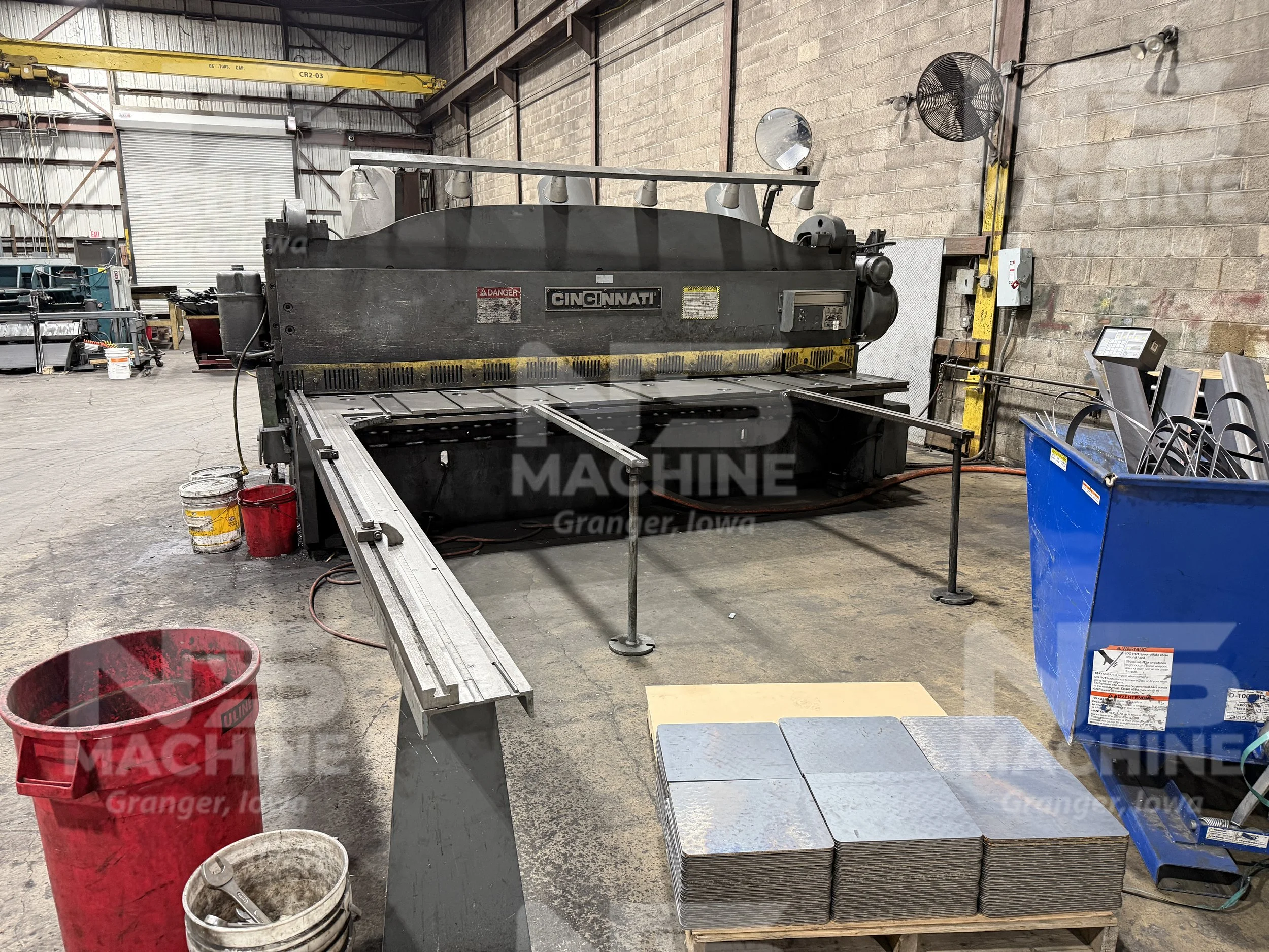 12' x 3/8" Cincinnati #2512G Power Squaring Shear | 14042-1