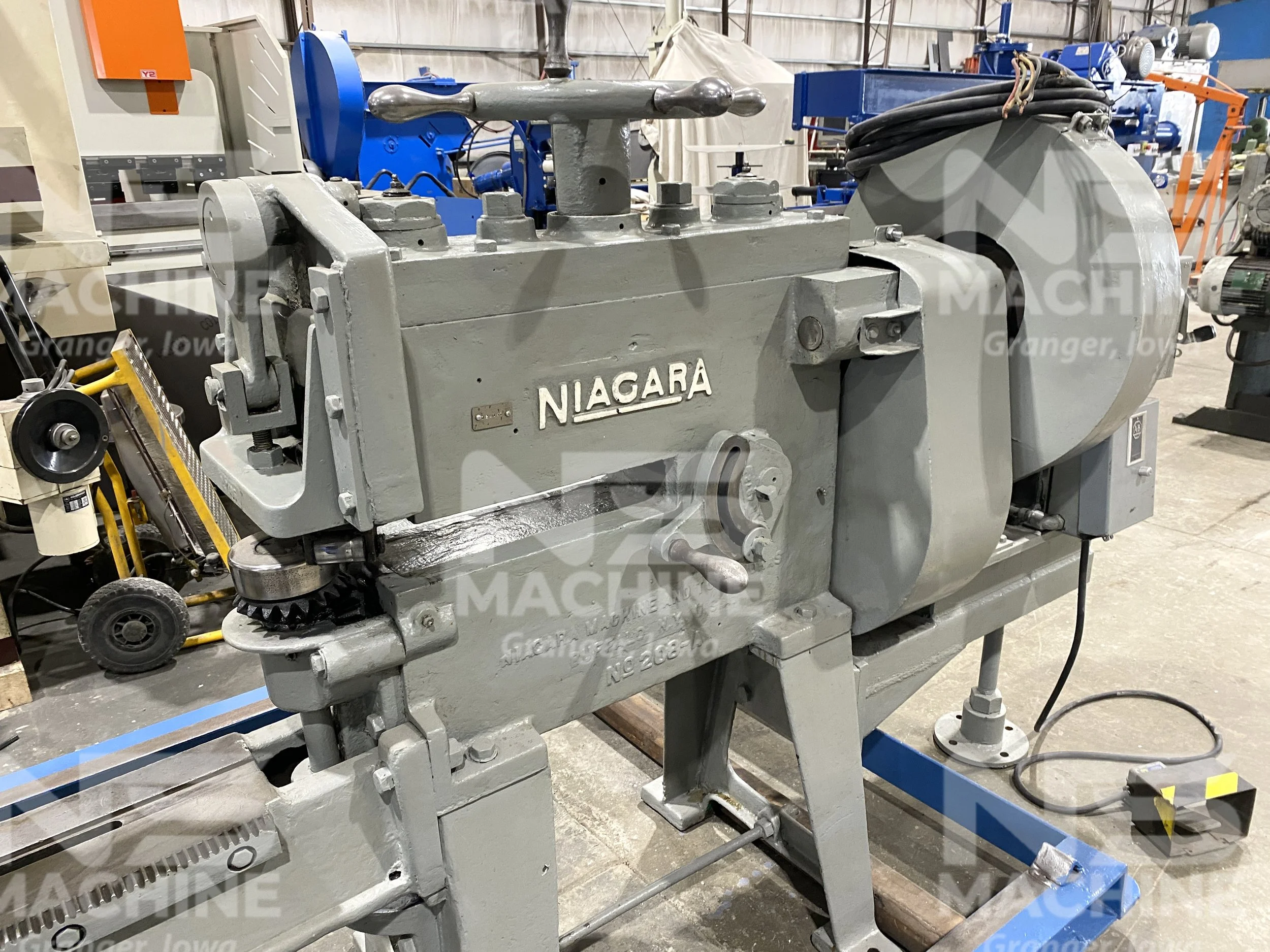 73" x 10 Gauge Niagara #208A Flanger | 13433-3