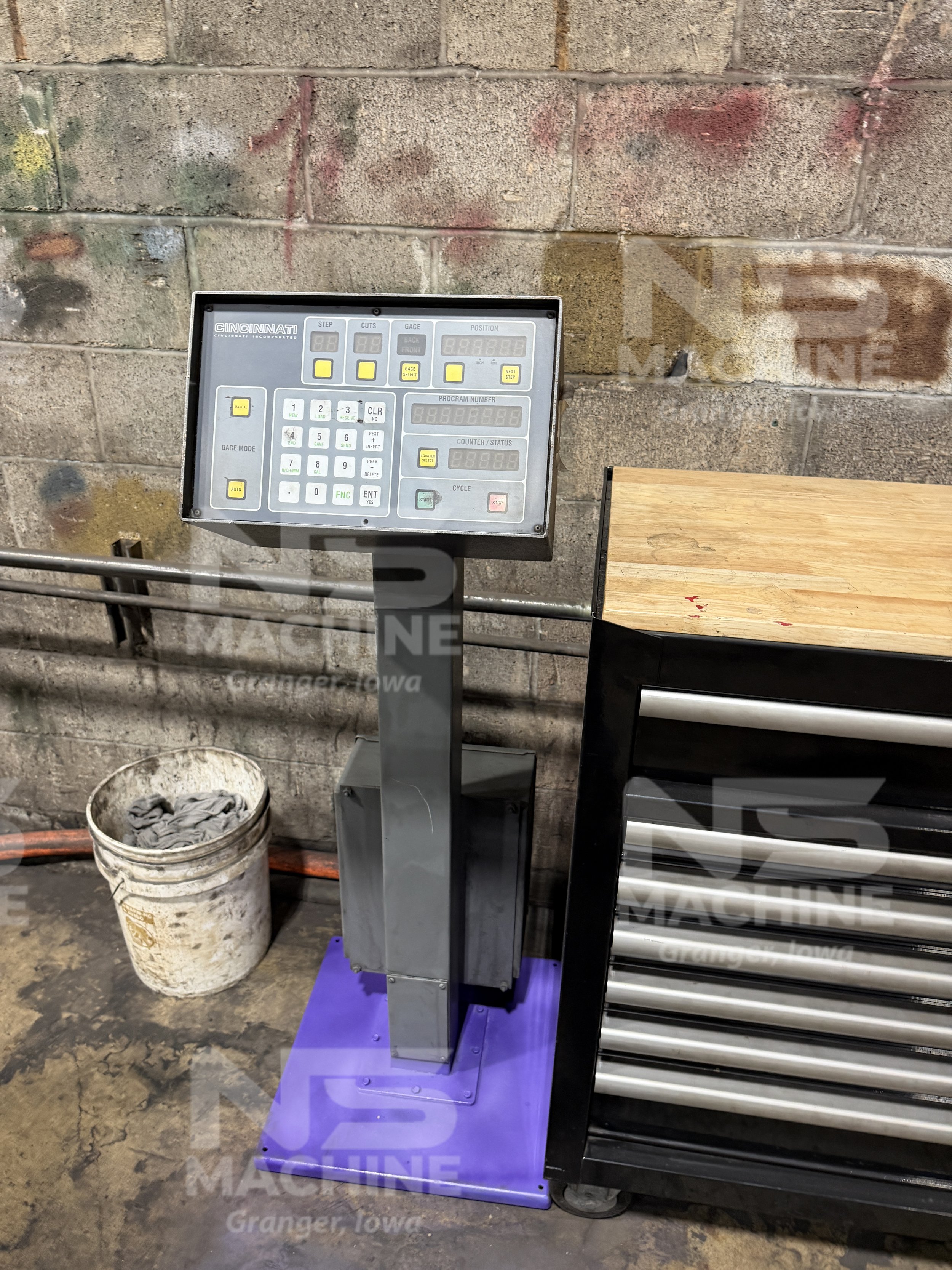 12' x 3/8" Cincinnati #2512G Power Squaring Shear | 14042-4