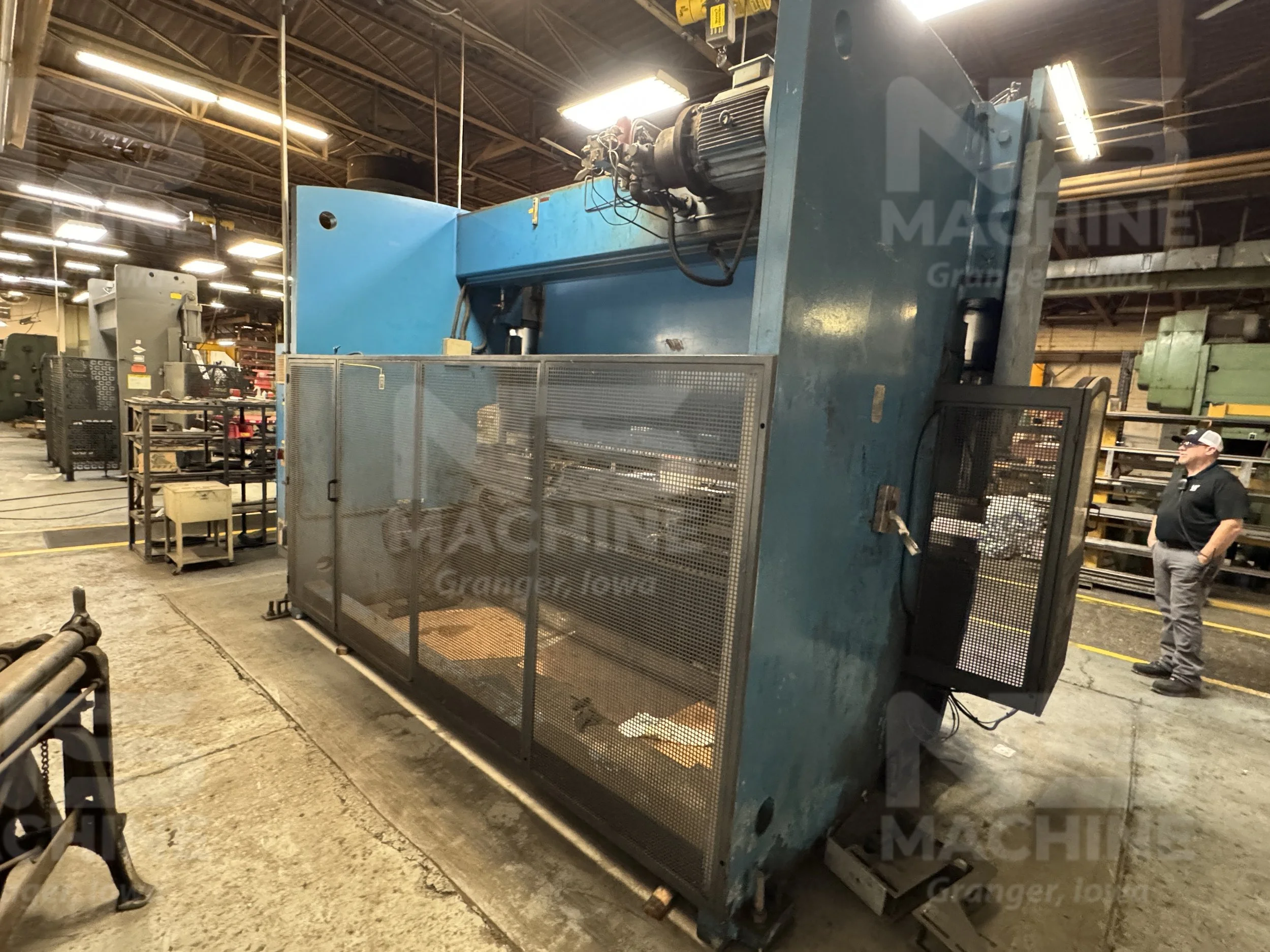 400 Ton Yawei 5-Axis CNC Press Brake, Model PBH400-4100 | 14073-15