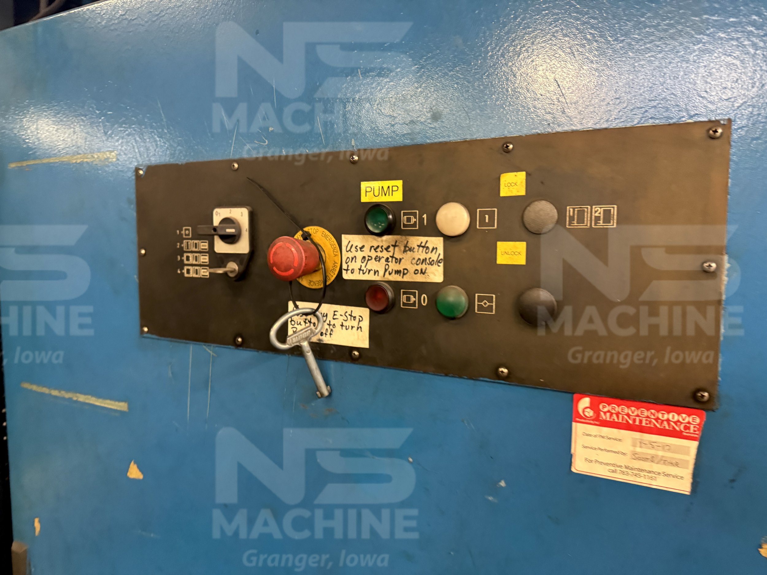 400 Ton Yawei 5-Axis CNC Press Brake, Model PBH400-4100 | 14073-18