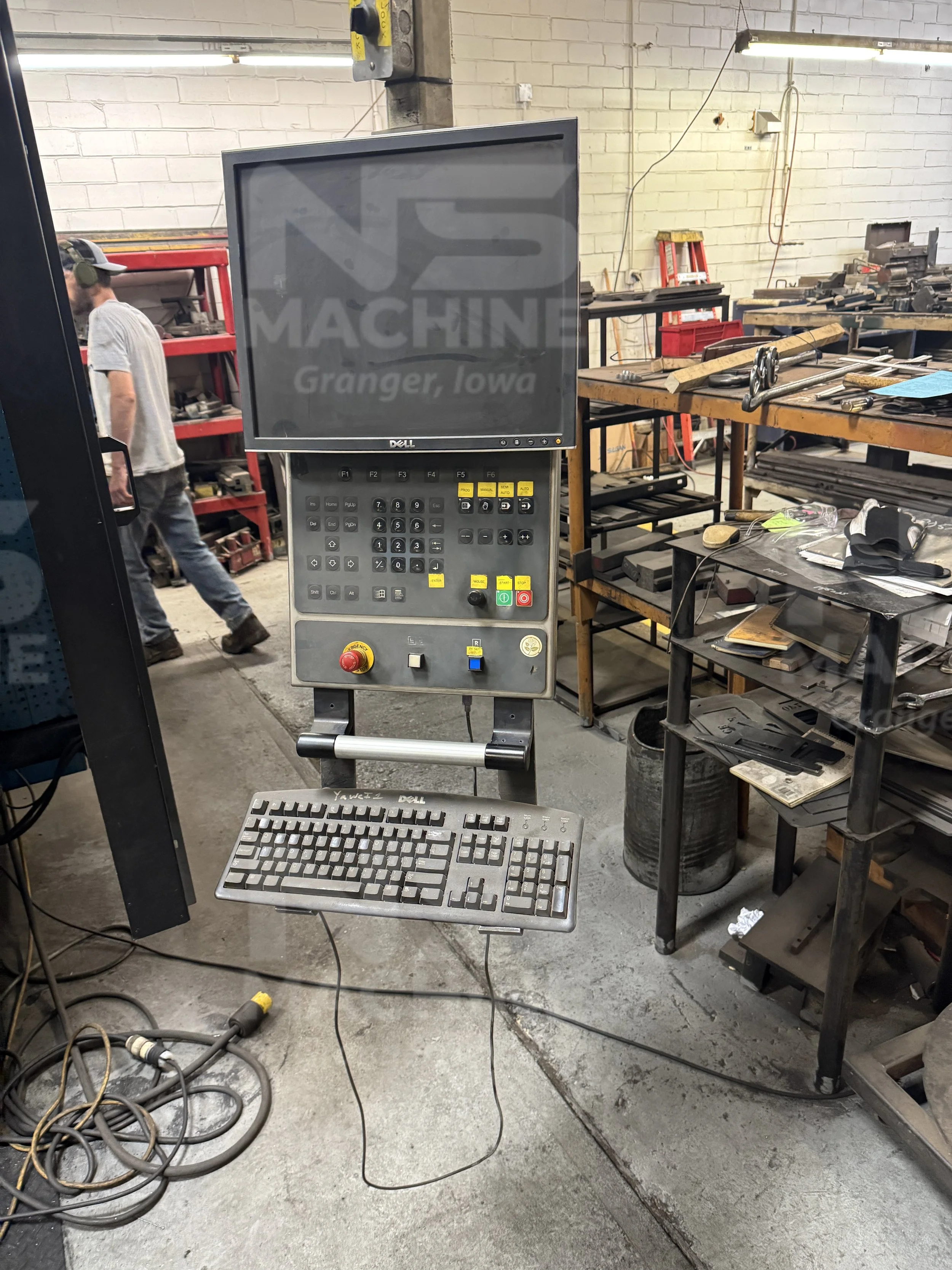 400 Ton Yawei 5-Axis CNC Press Brake, Model PBH400-4100 | 14073-11