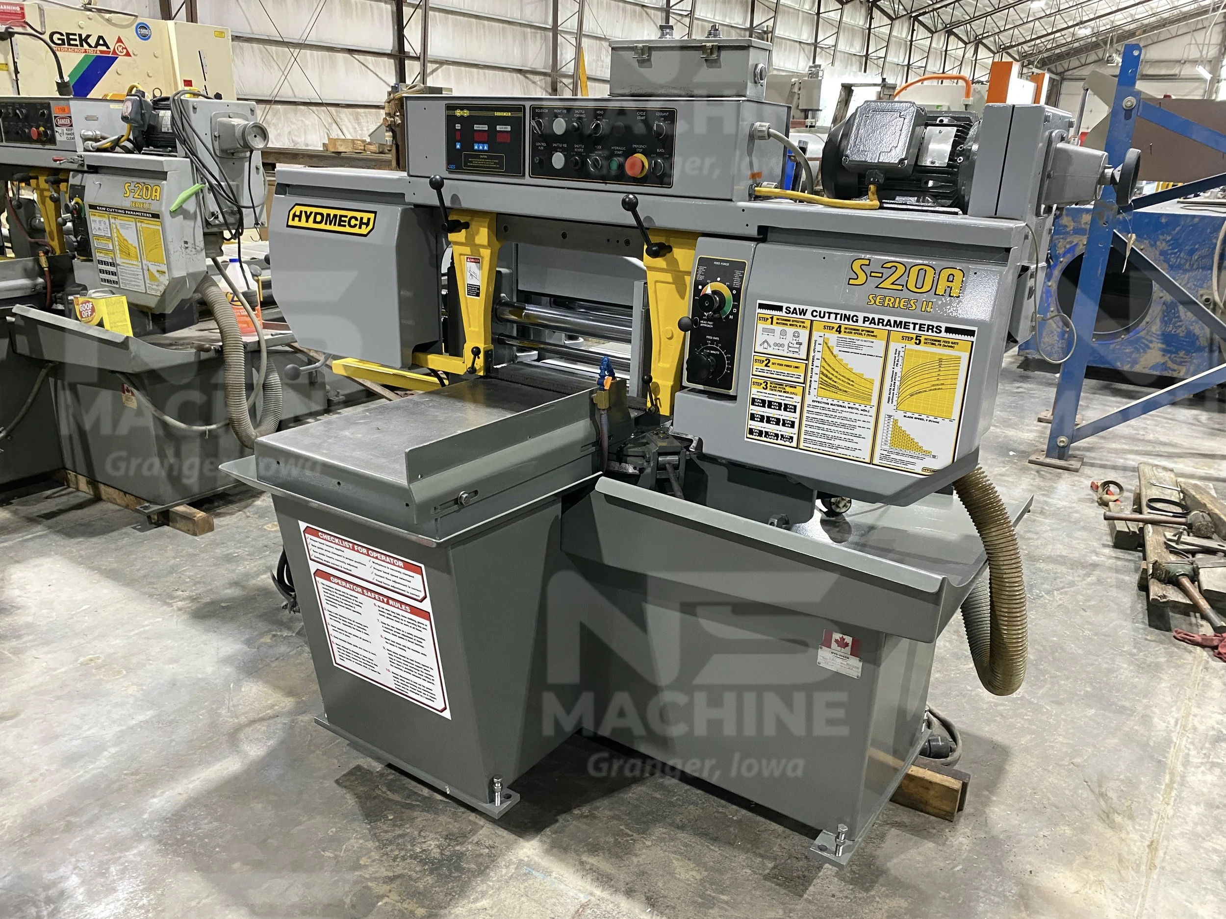 13" x 18" Hyd-Mech S-20A Horizontal Bandsaw | 13994-2