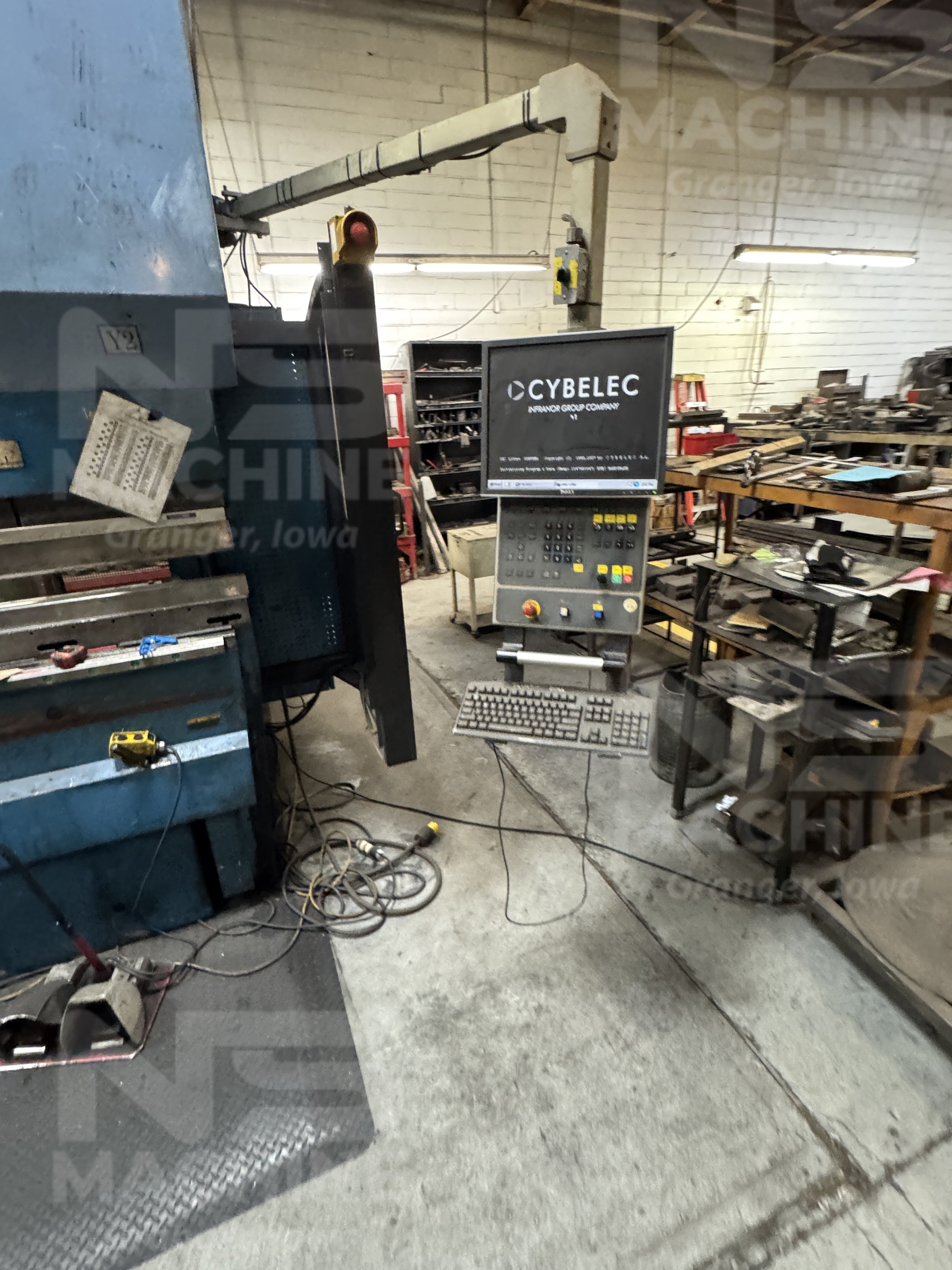 400 Ton Yawei 5-Axis CNC Press Brake, Model PBH400-4100 | 14073-6