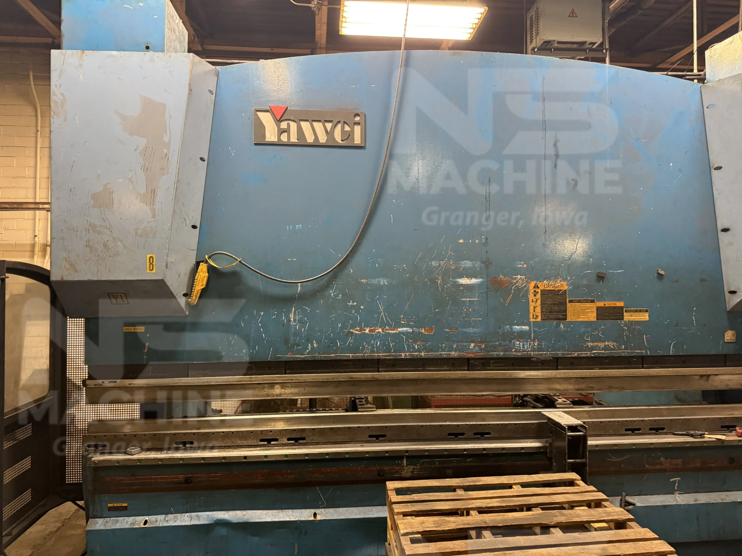 400 Ton Yawei 5-Axis CNC Press Brake, Model PBH400-4100 | 14073-13