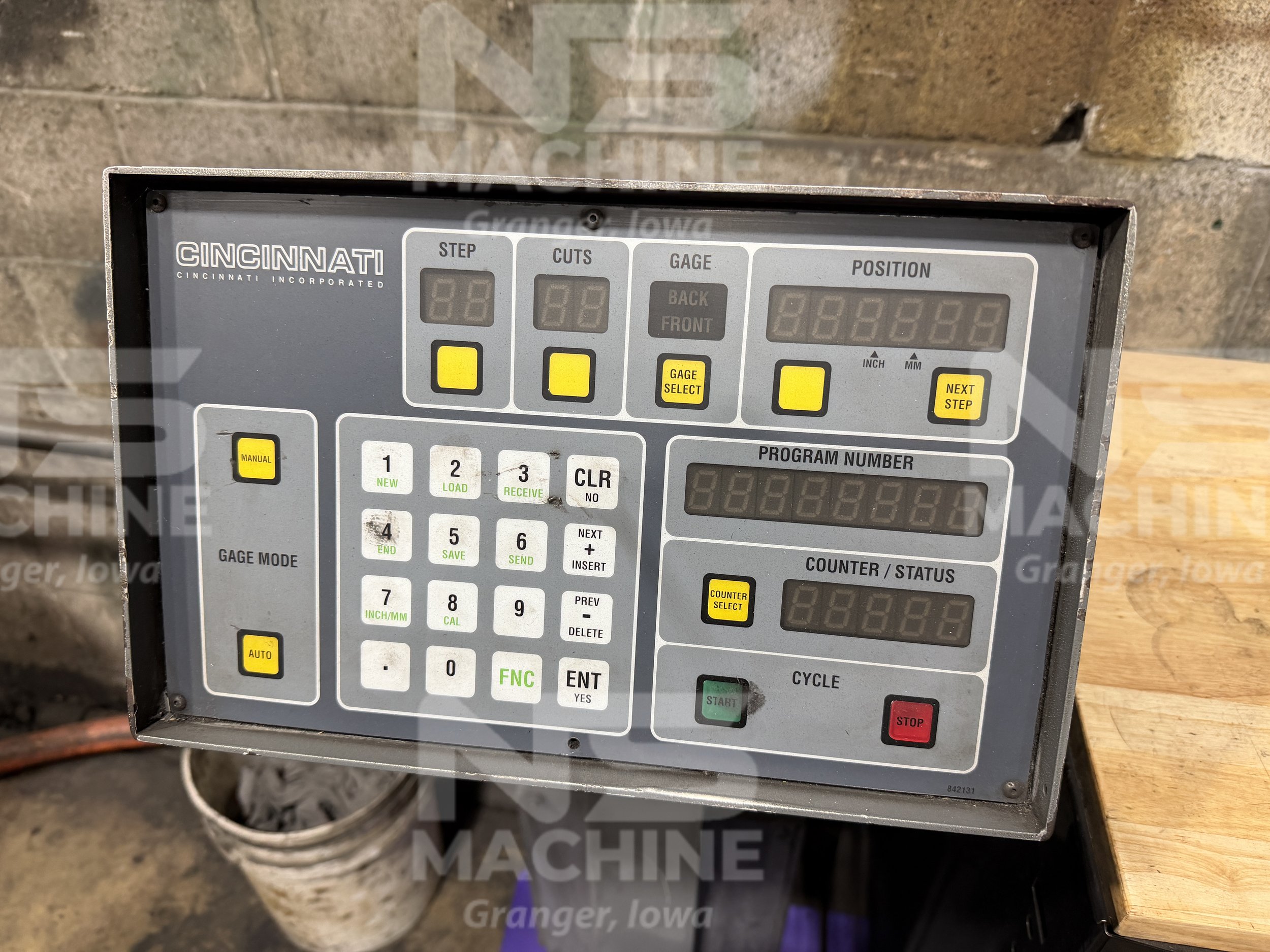 12' x 3/8" Cincinnati #2512G Power Squaring Shear | 14042-5