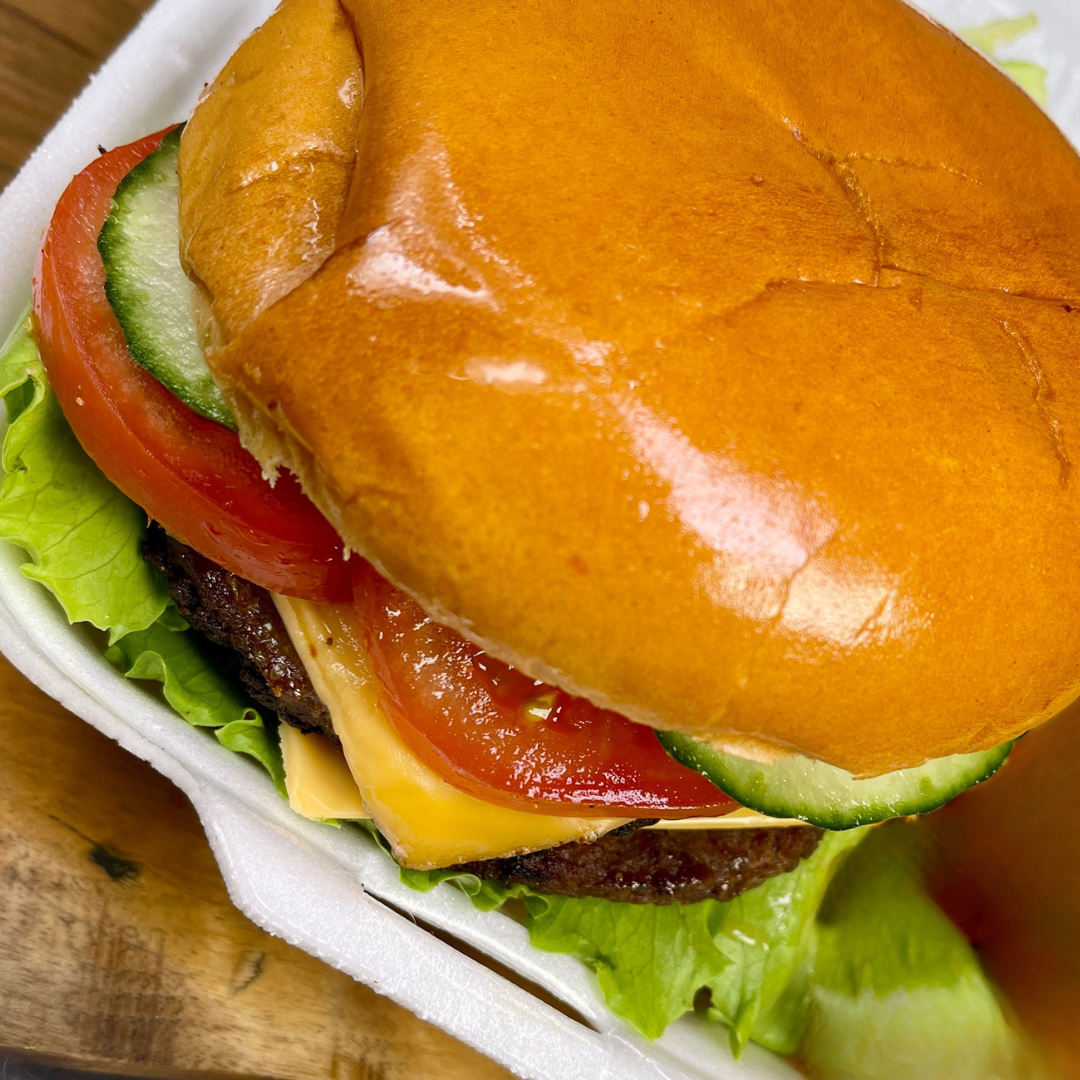 DOUBLE CHEESEBURGER ONLY
