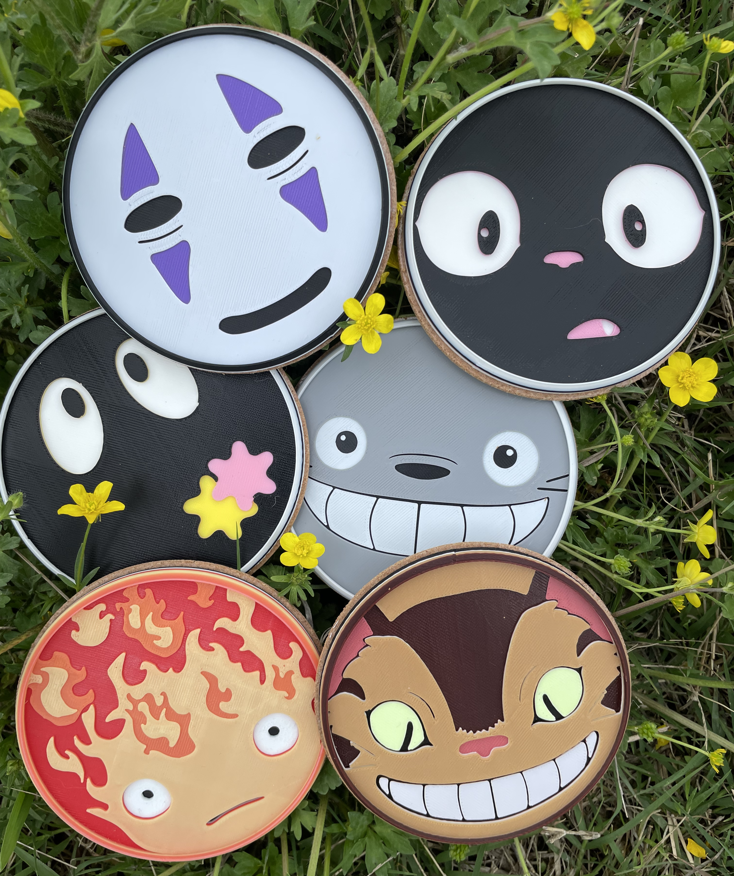 Ghibli Coasters