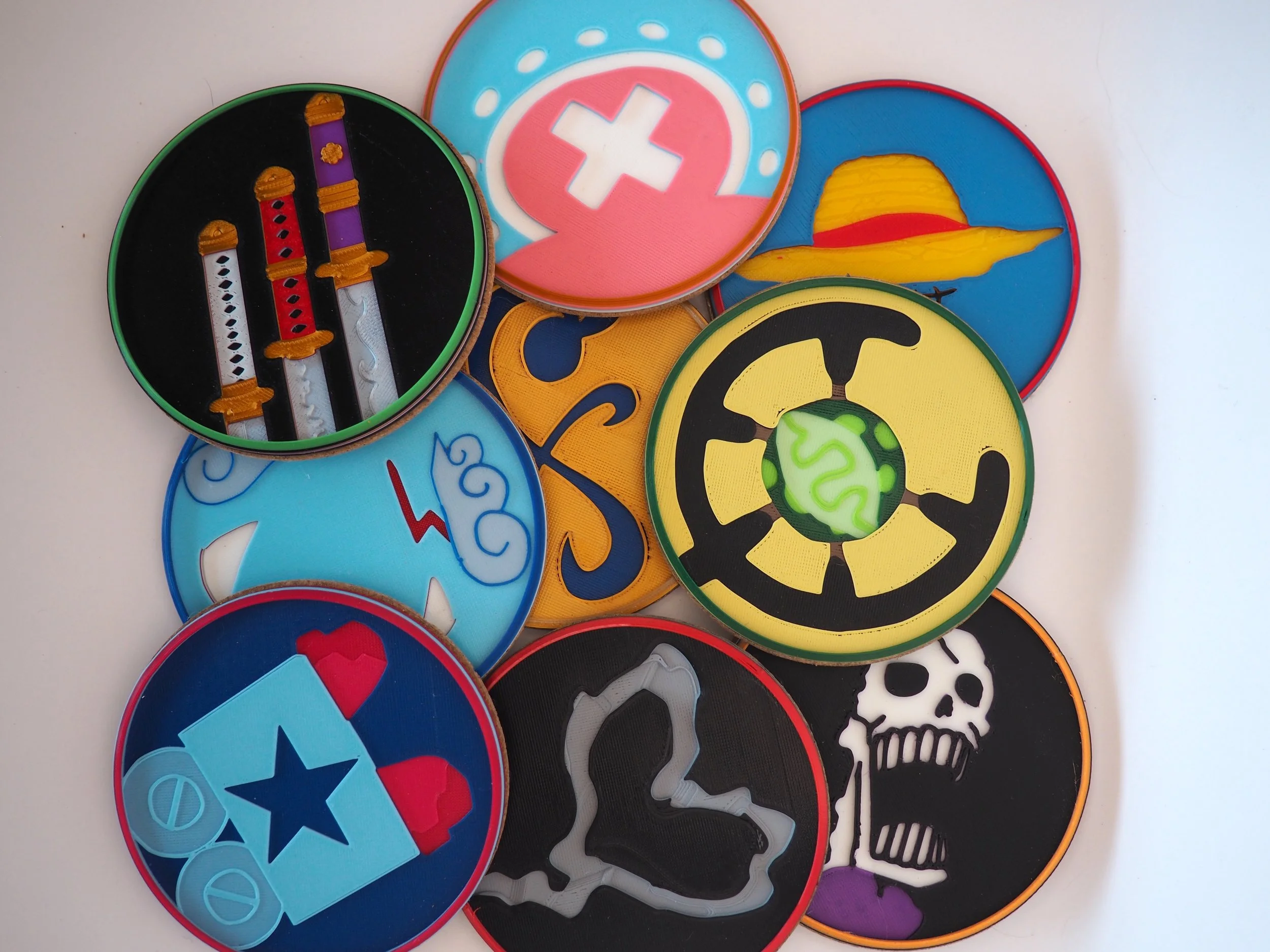 Strawhat Coasters
