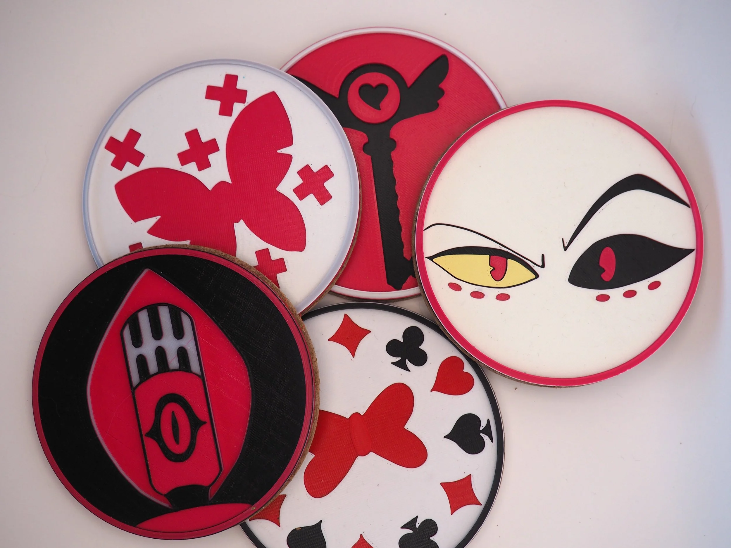 Hazbin Hotel Coasters