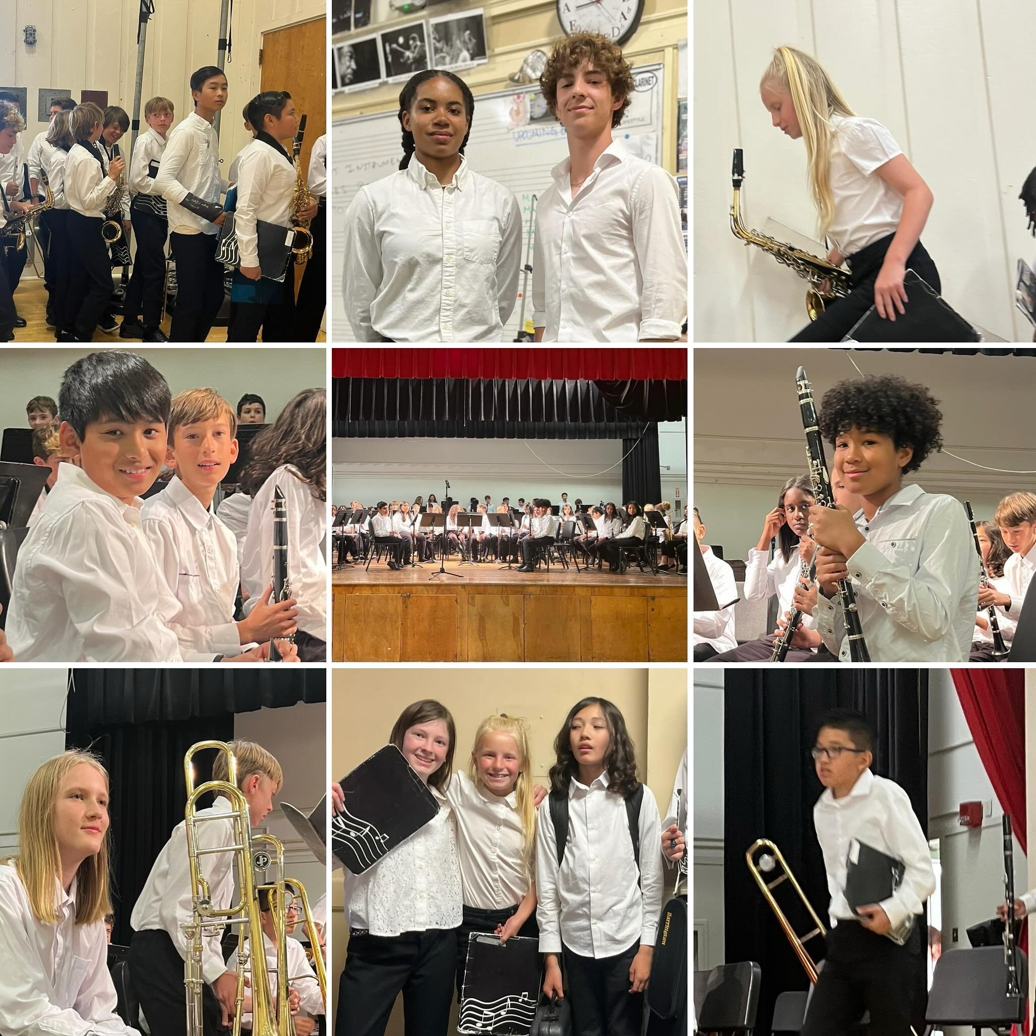 Final band concert last night! The school year is wrapping up! #Ednabrewer