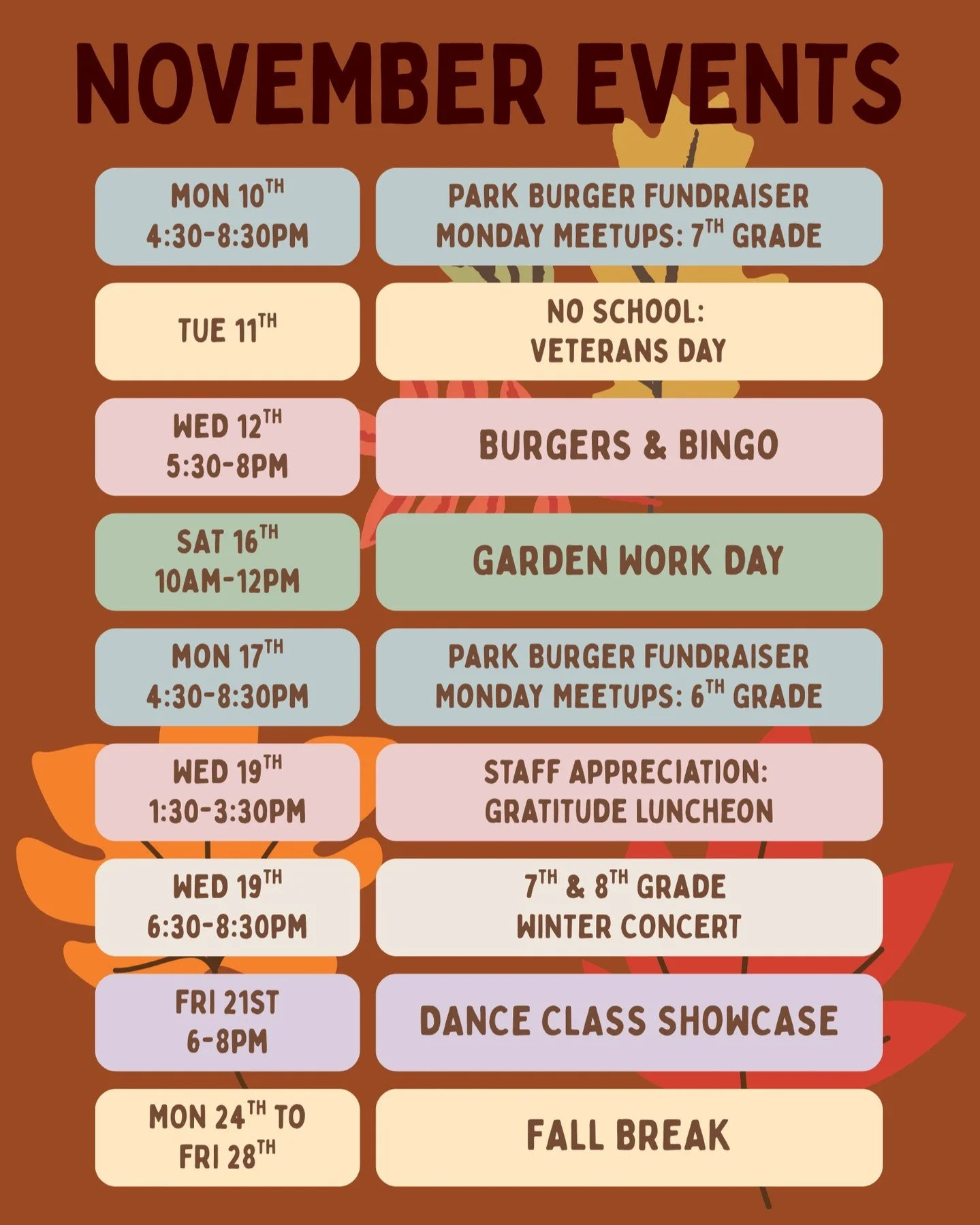 Lot's of things are happening this month! So many opportunities to help fundraise for the school, gather with the Brewer community, and see our students' talents. We still need volunteers for some of our upcoming events. Links in bio

#ednabrewer