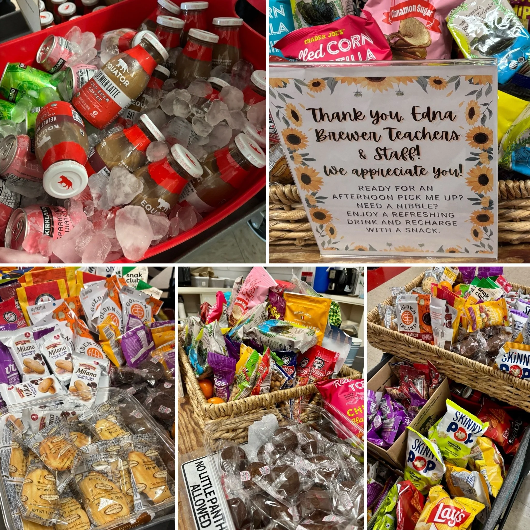 Capping off Teacher Appreciation Week with our Rolling Refreshments! The staff happily recharged with treats and refreshments. We love our amazing teachers and staff. They truly are the best! ❤️🐾

Thanks to all parent volunteers who helped make all 