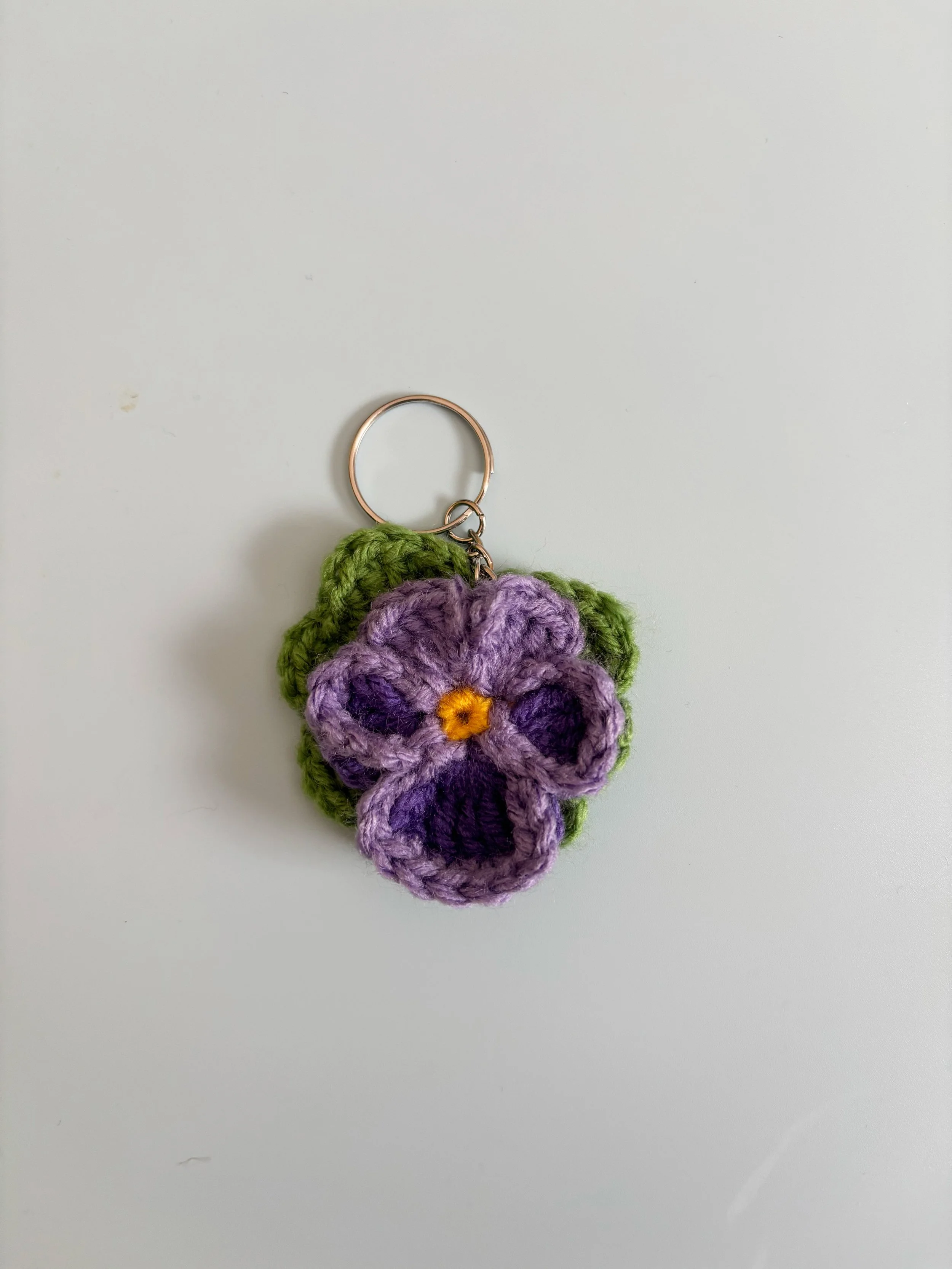 Violet Pansy keychain.jpg