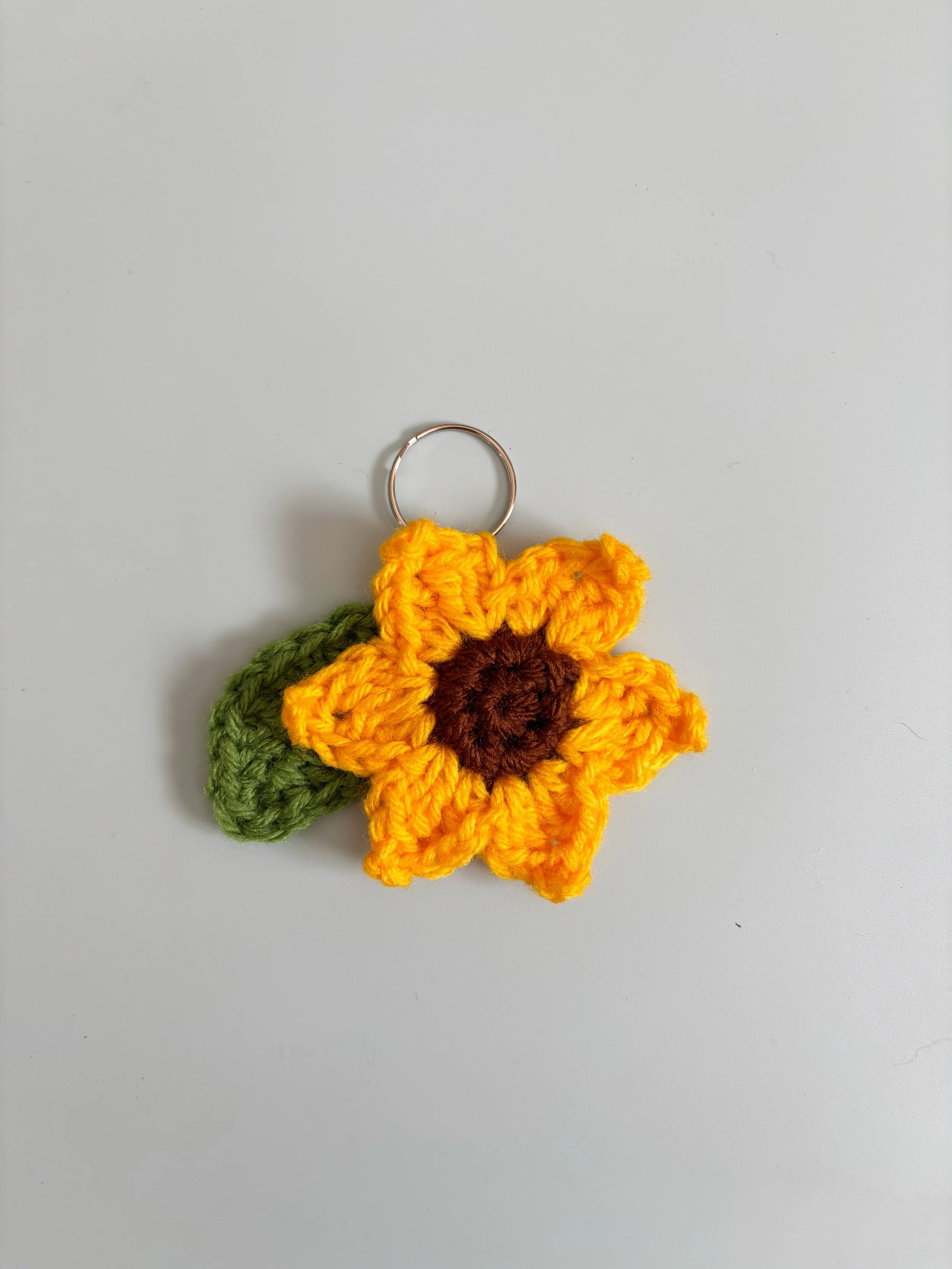 Sunflower Keychain