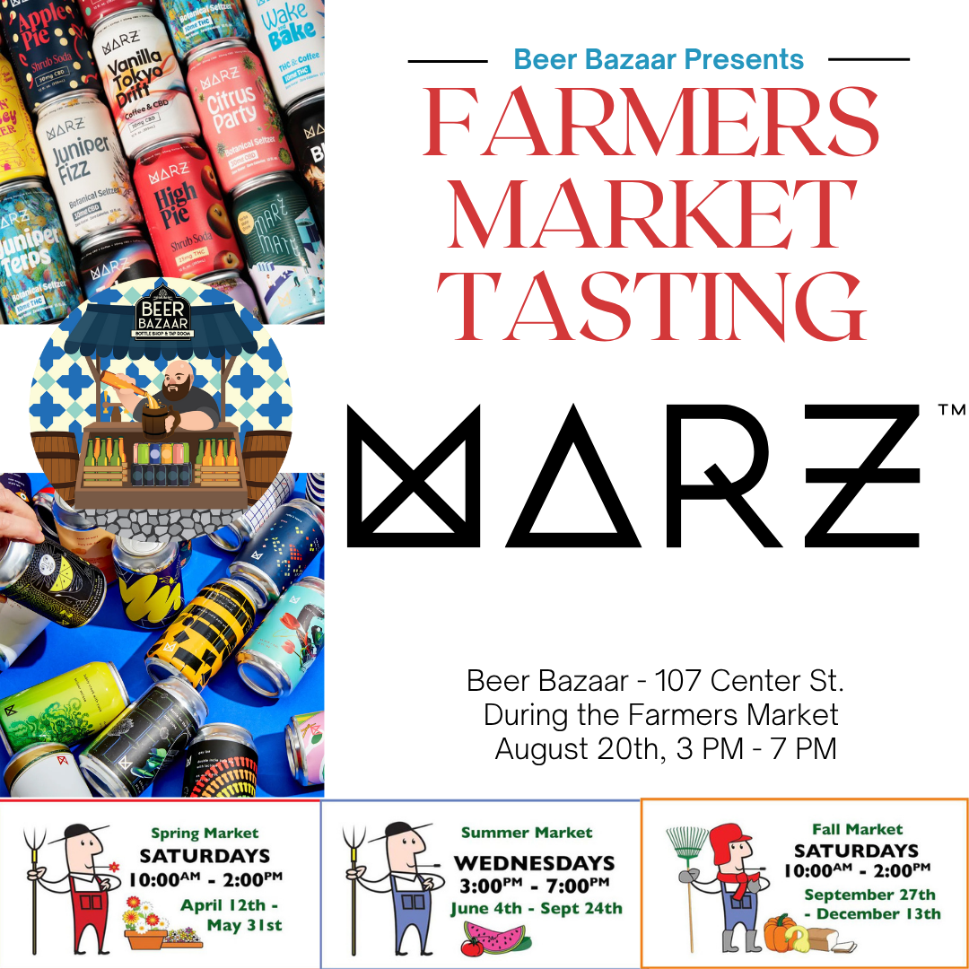 Farmers Market Tasting: Marz Community Brewing