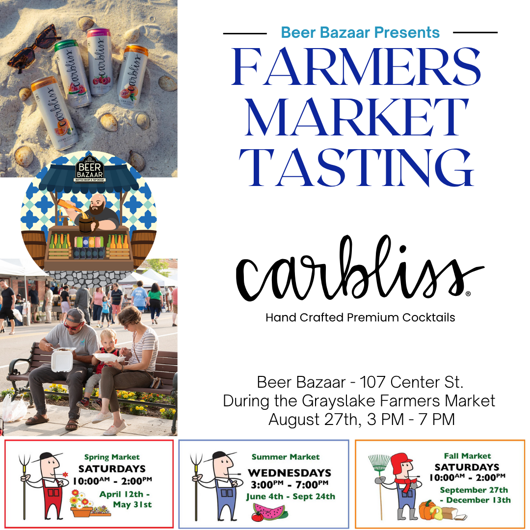 Farmers Market Tasting: Carbliss