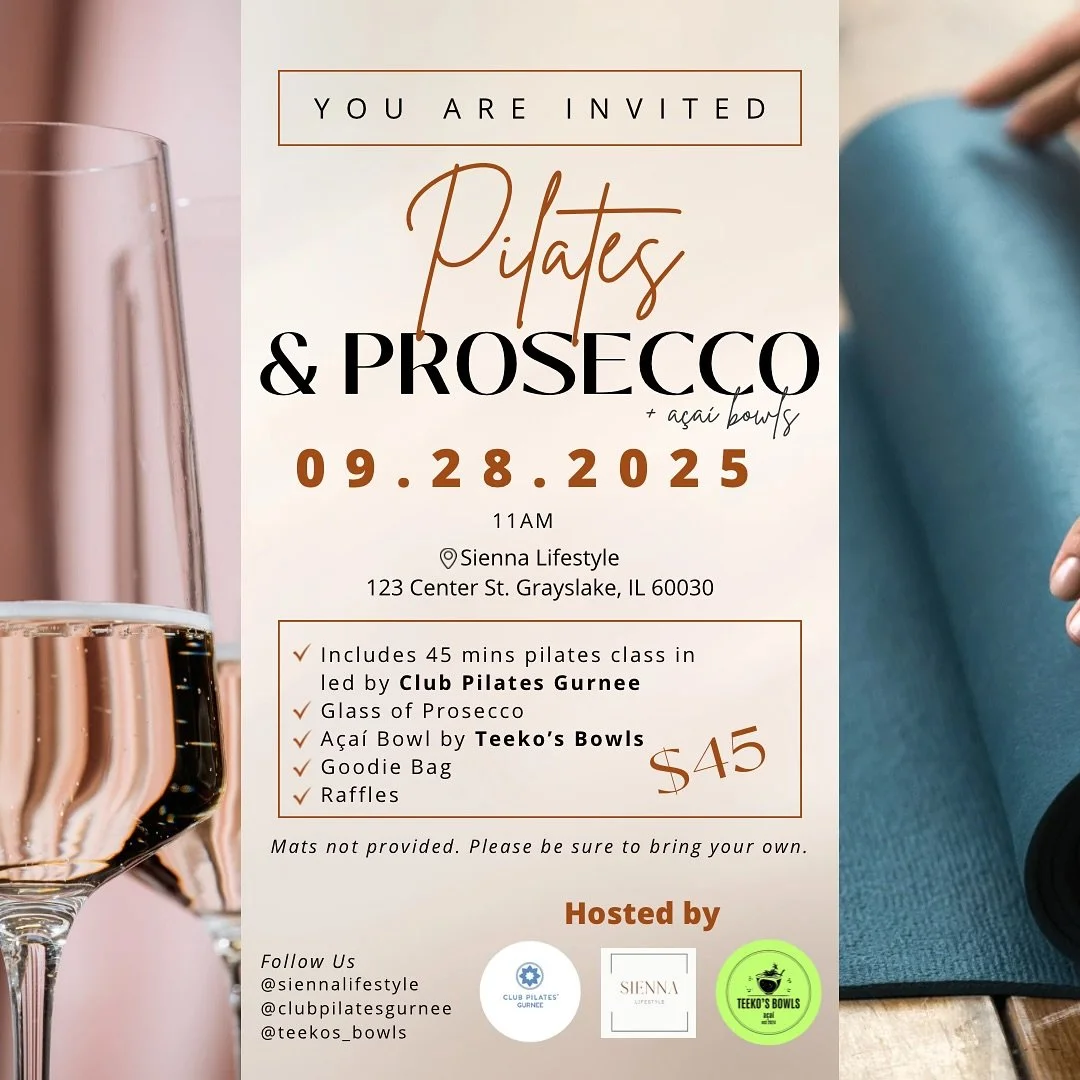 Pilates & Prosecco + Acai Bowls