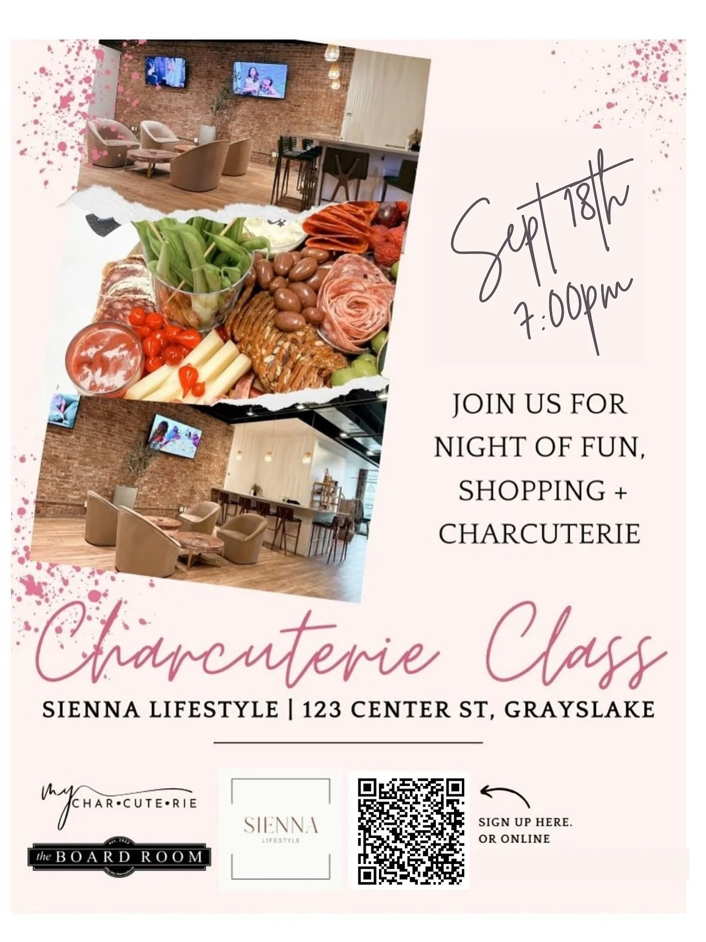Charcuterie Class @ Sienna Lifestyle with My Charcuterie