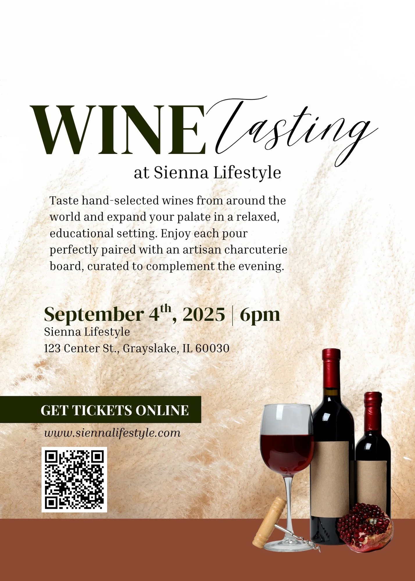 Wine Tasting at Sienna Lifestyle