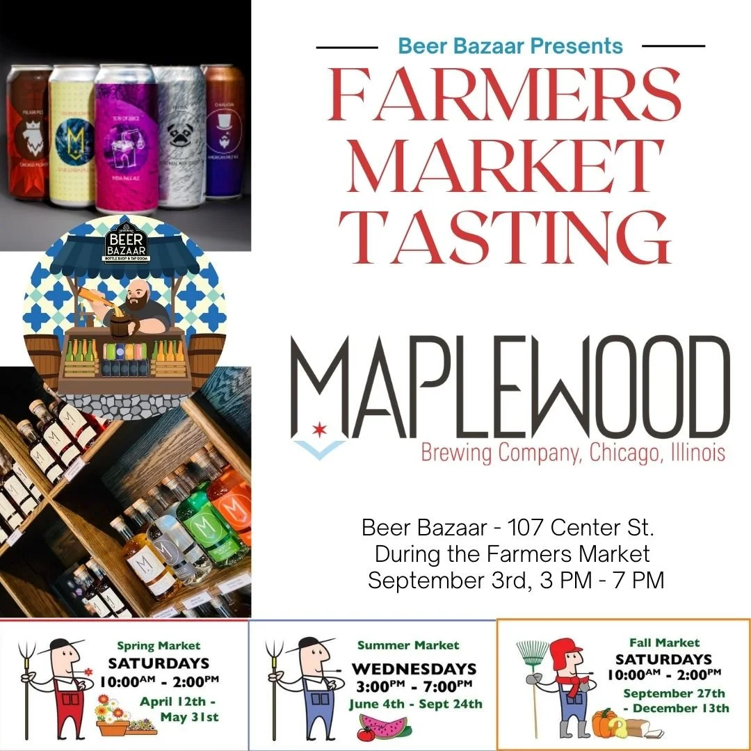 Summer Farmers Market Tasting: Maplewood Brewing & Distilling