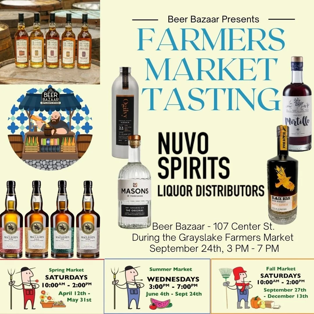 Summer Farmers Market Tasting: Nuvo Spirits