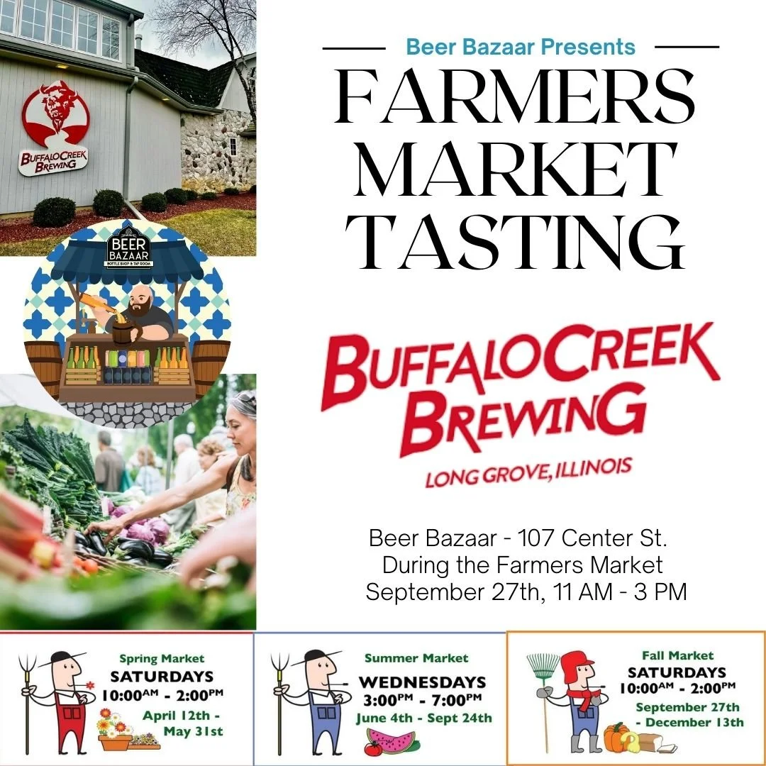 Fall Farmers Market Tasting: Buffalo Creek Brewing