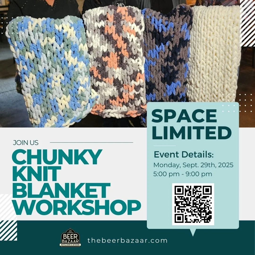 Chunky Knit Blanket Workshop - 1 SPOT LEFT!