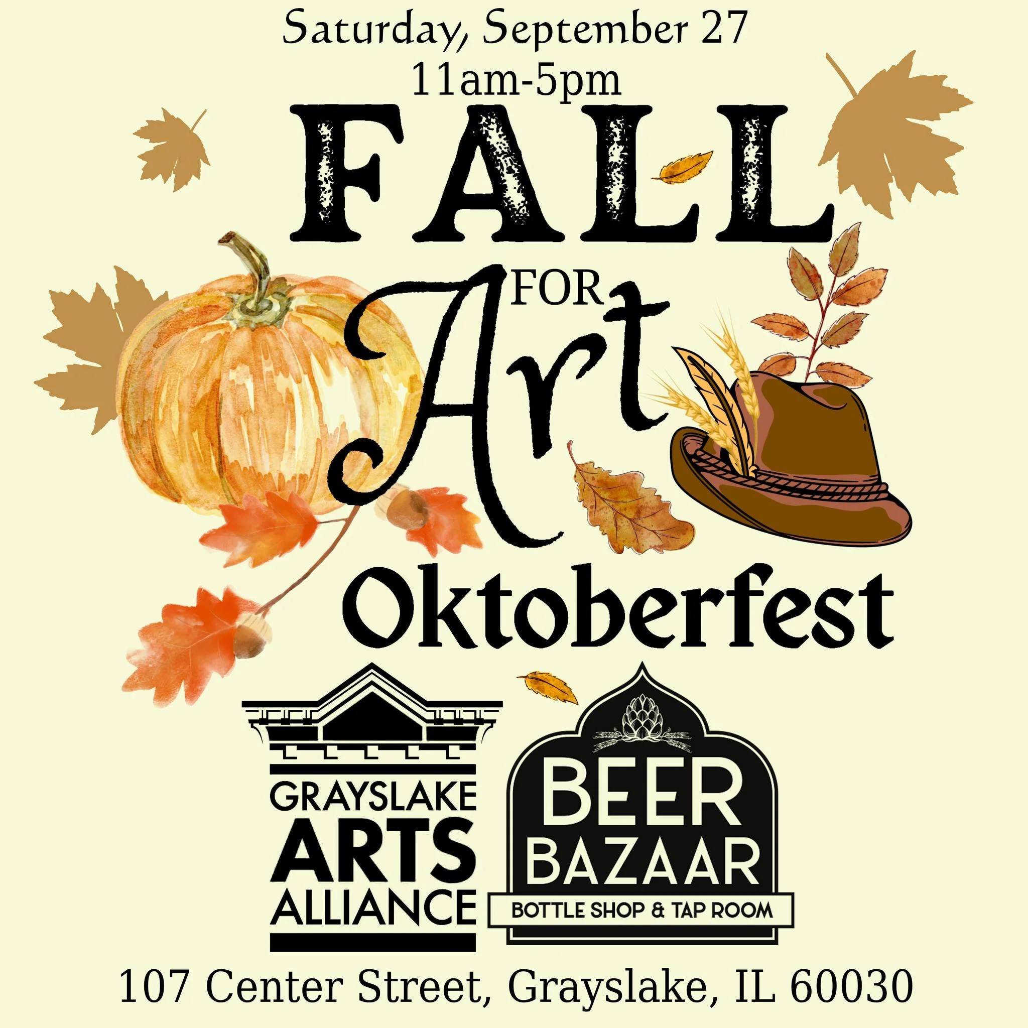 Grayslake Arts Alliance Fall For Art Oktoberfest Celebration
