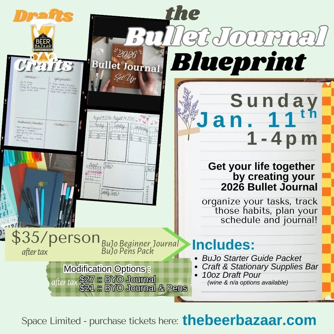 Drafts & Crafts: The Bullet Journal Blueprint