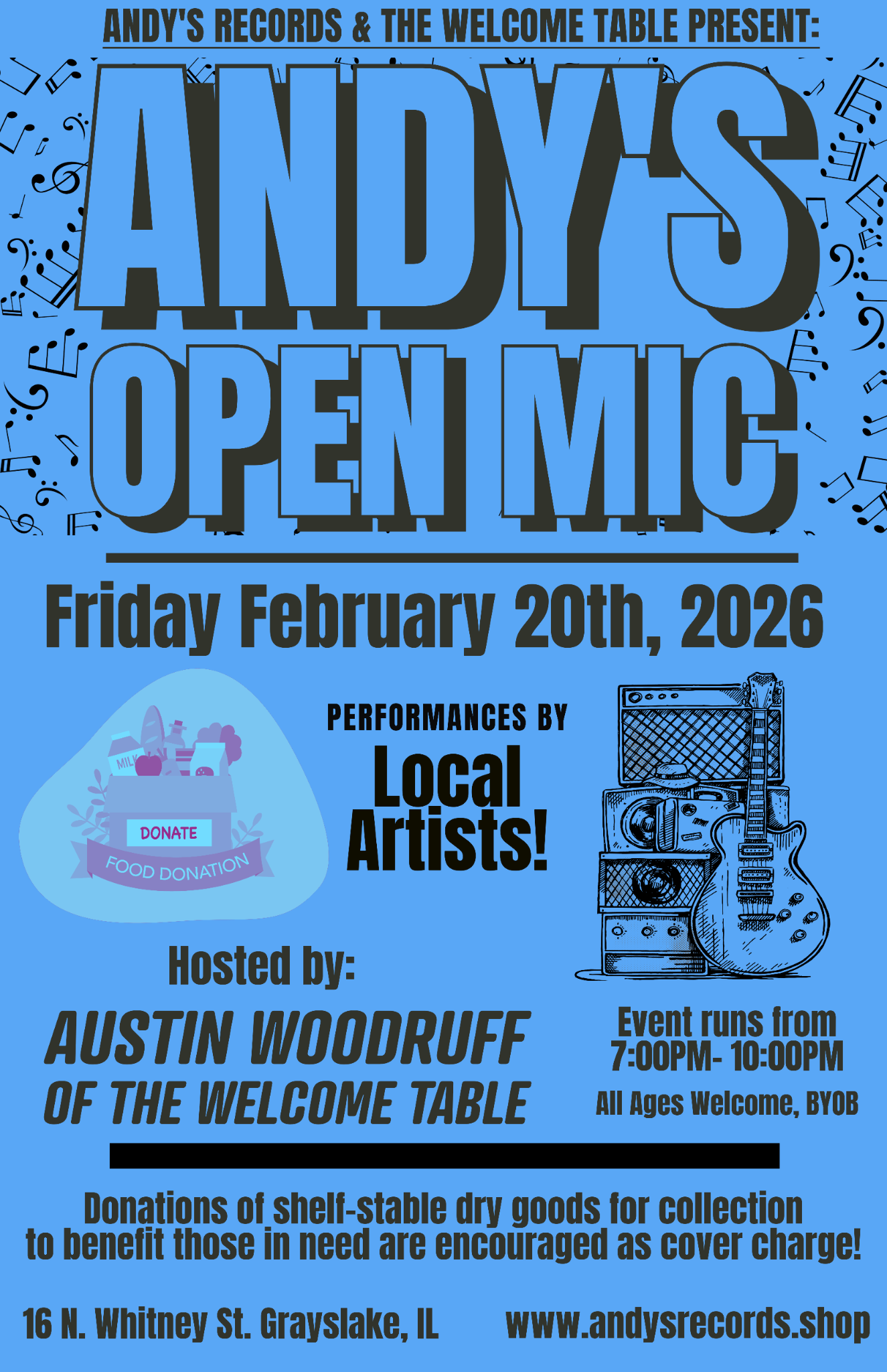 Andy's Open Mic