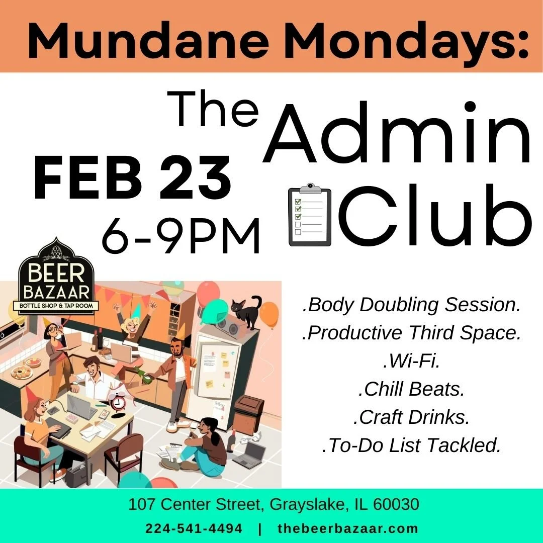  Mundane Mondays: The Admin Club