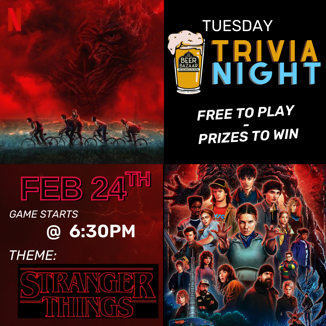 Tuesday Trivia: “Stranger Things”