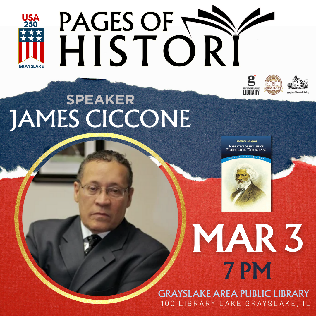 Pages of History: A Narrative of the Life of Frederick Douglass