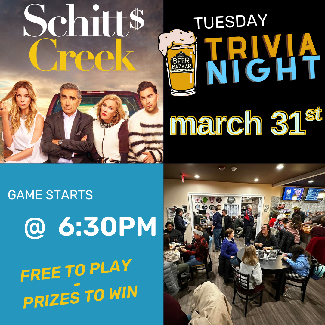 Tuesday Trivia: Schitt’s Creek