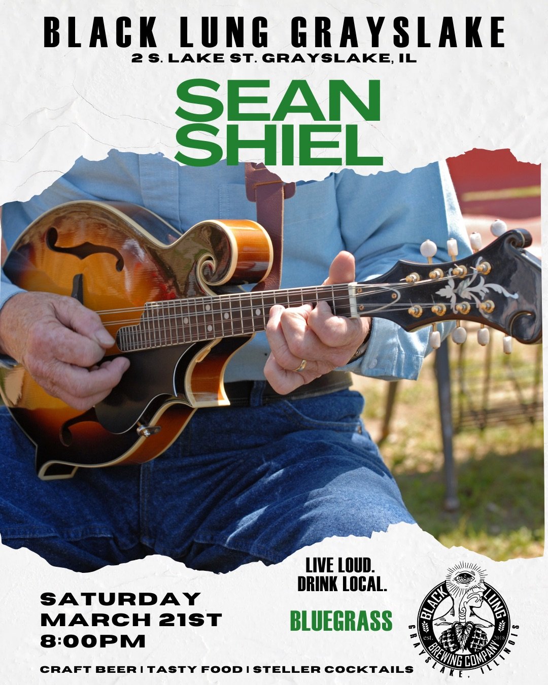 Live Music: Sean Shiel Bluegrass Night