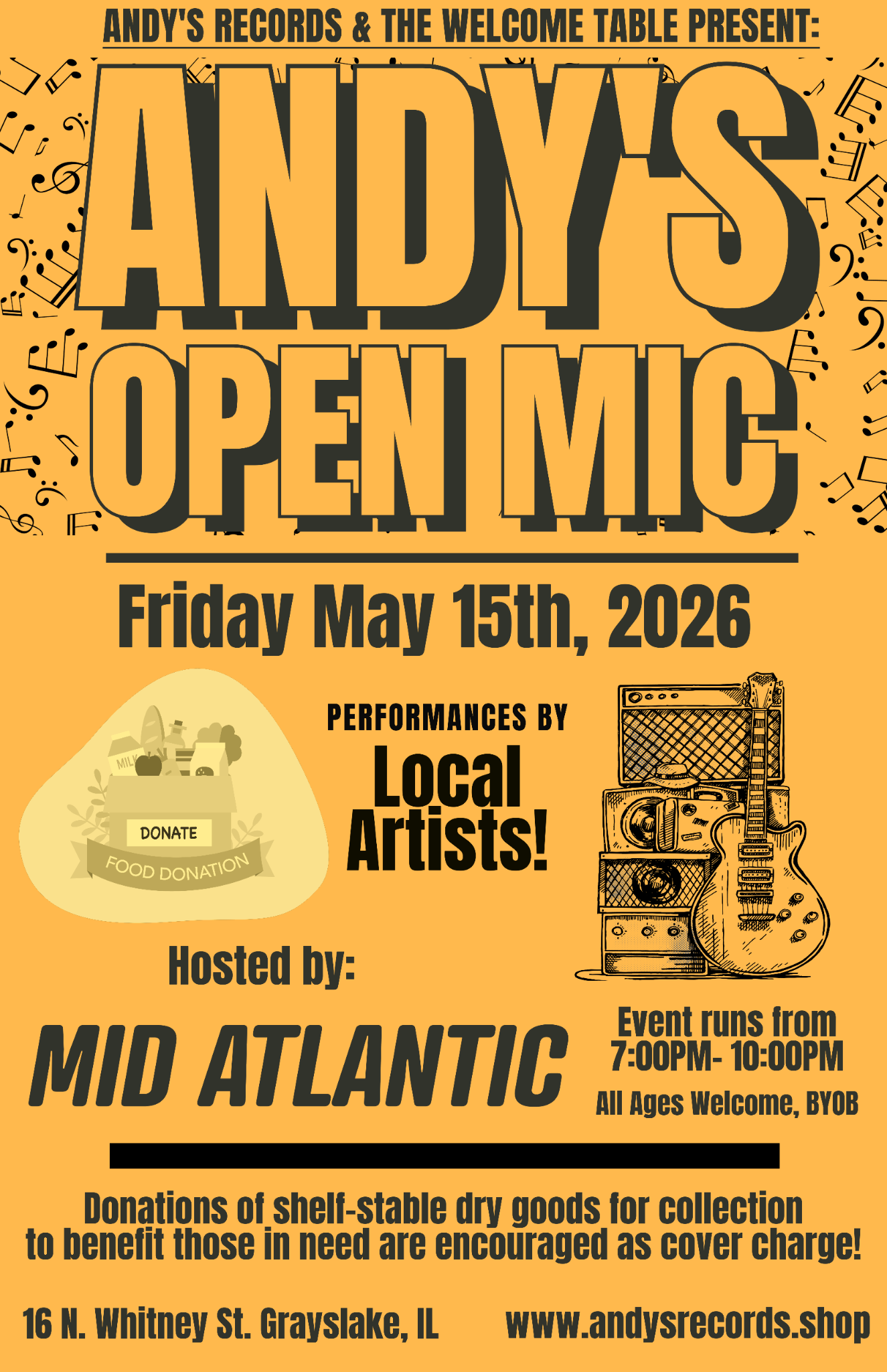 Andy's Open Mic