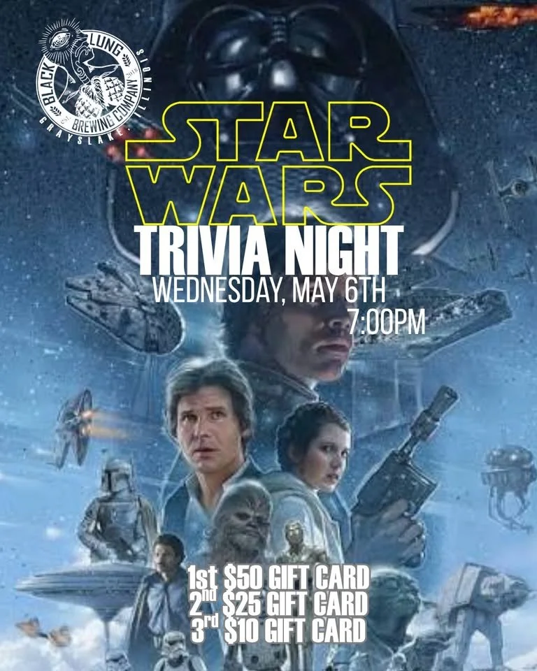 Taproom Trivia Wednesdays: Star Wars