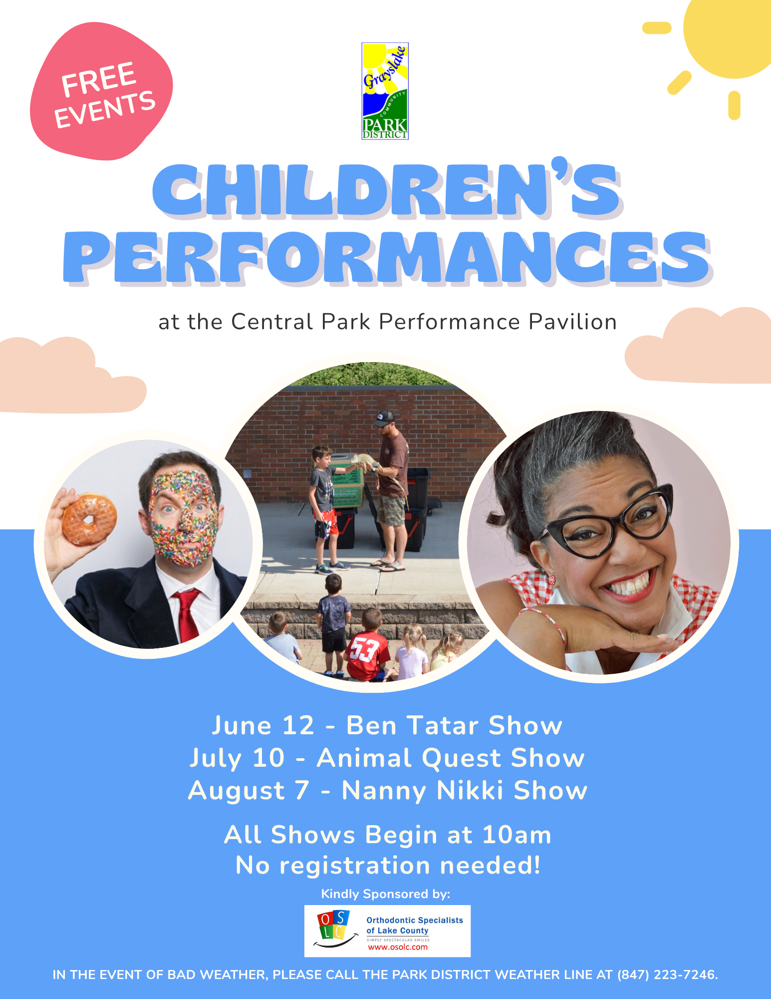 Free Children's Performances: Ben Tatar Show