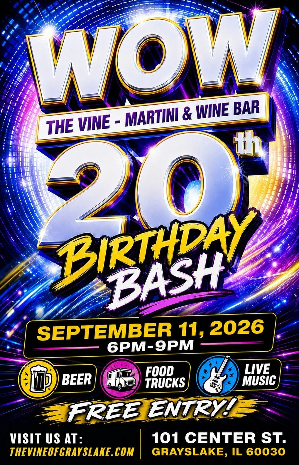 The Vine’s 20th Anniversary Party