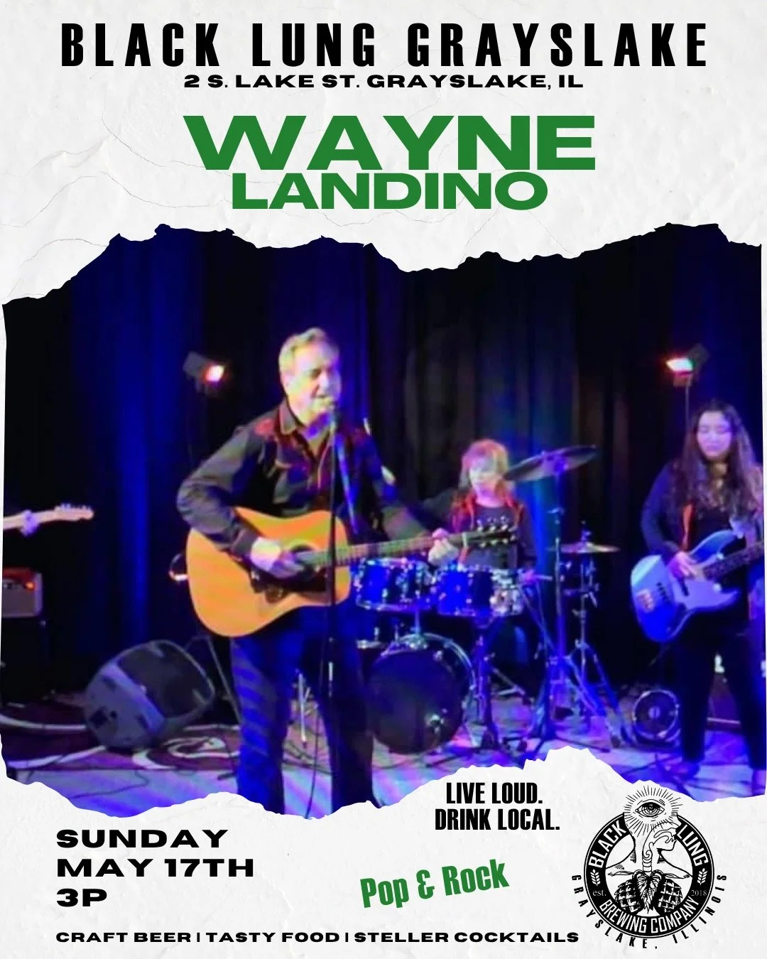 Live Music: Wayne Landino