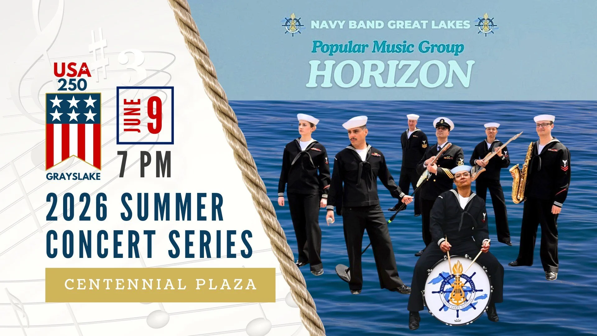 Summer Concert Series: U.S. Navy Band - Horizon Popular Music Group