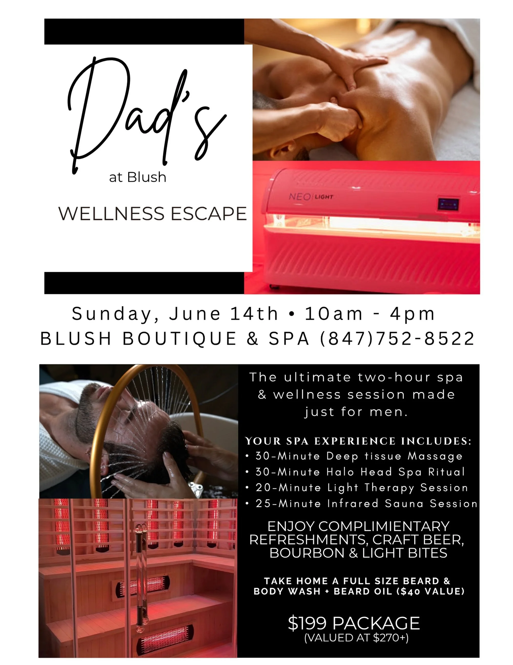 Dad's Wellness Escape at Blush
