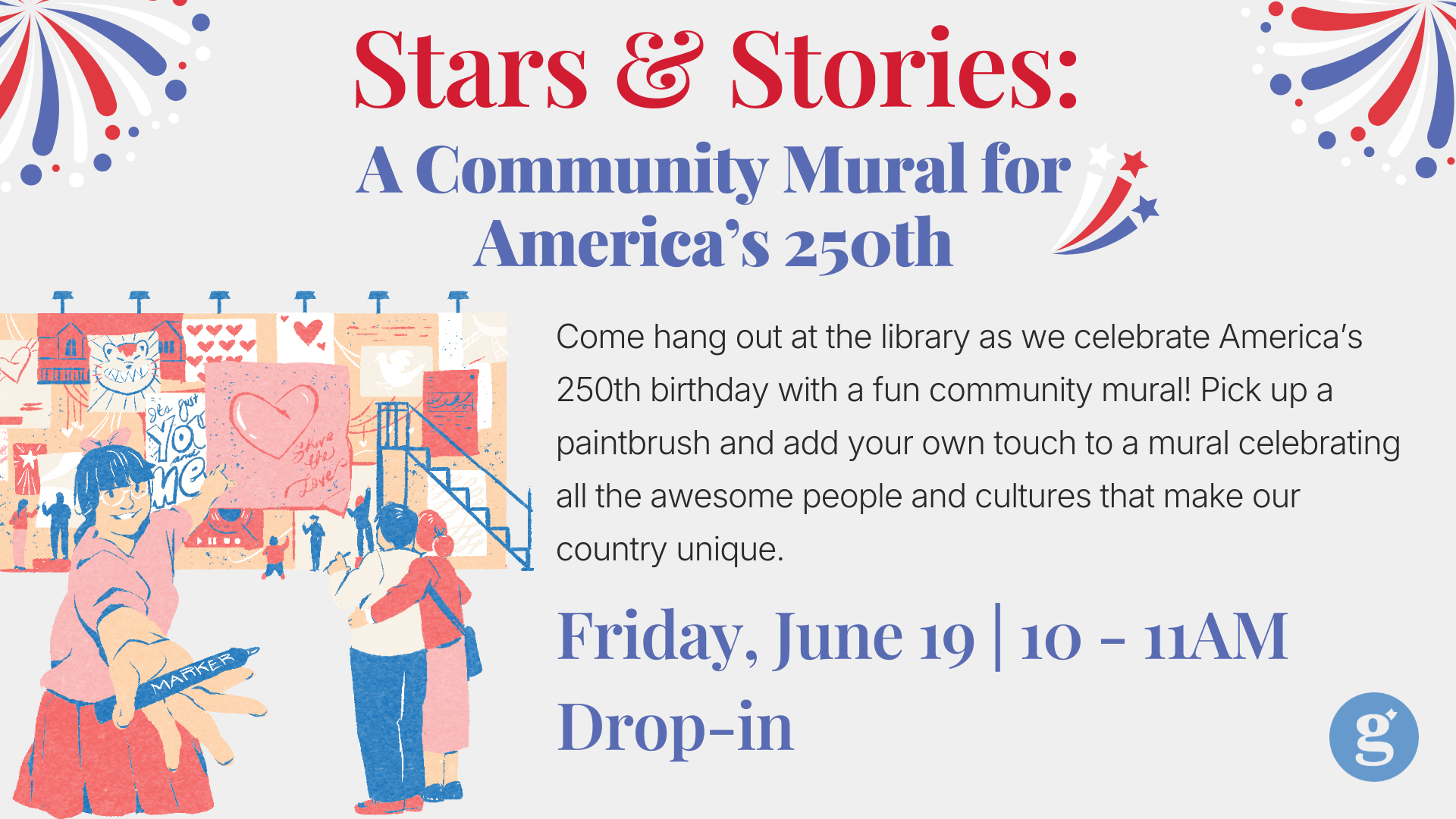 Stars & Stories: A Community Mural for America’s 250th